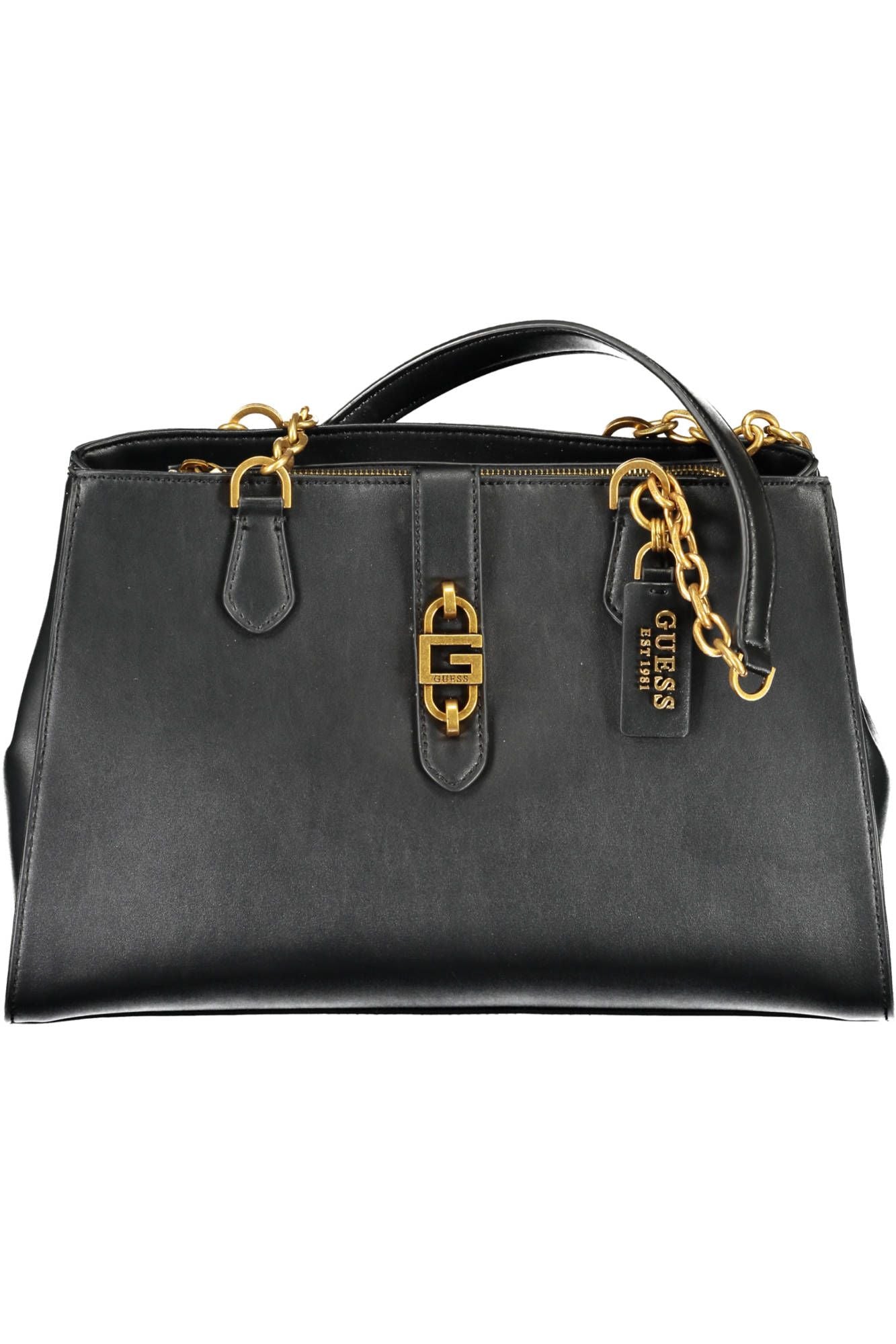 Guess Jeans Black Polyethylene Women Handbag - KALAJ