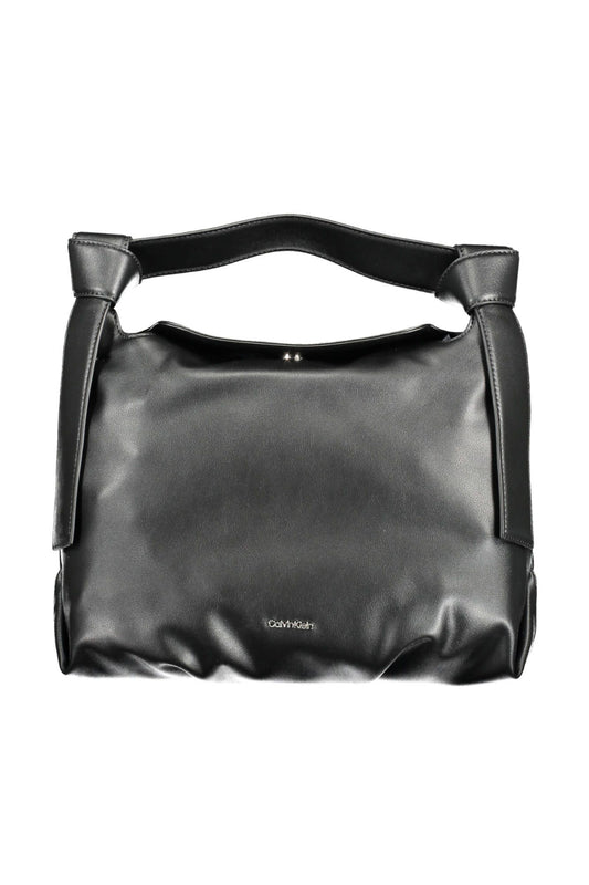 Calvin Klein Black Polyester Women Handbag - KALAJ