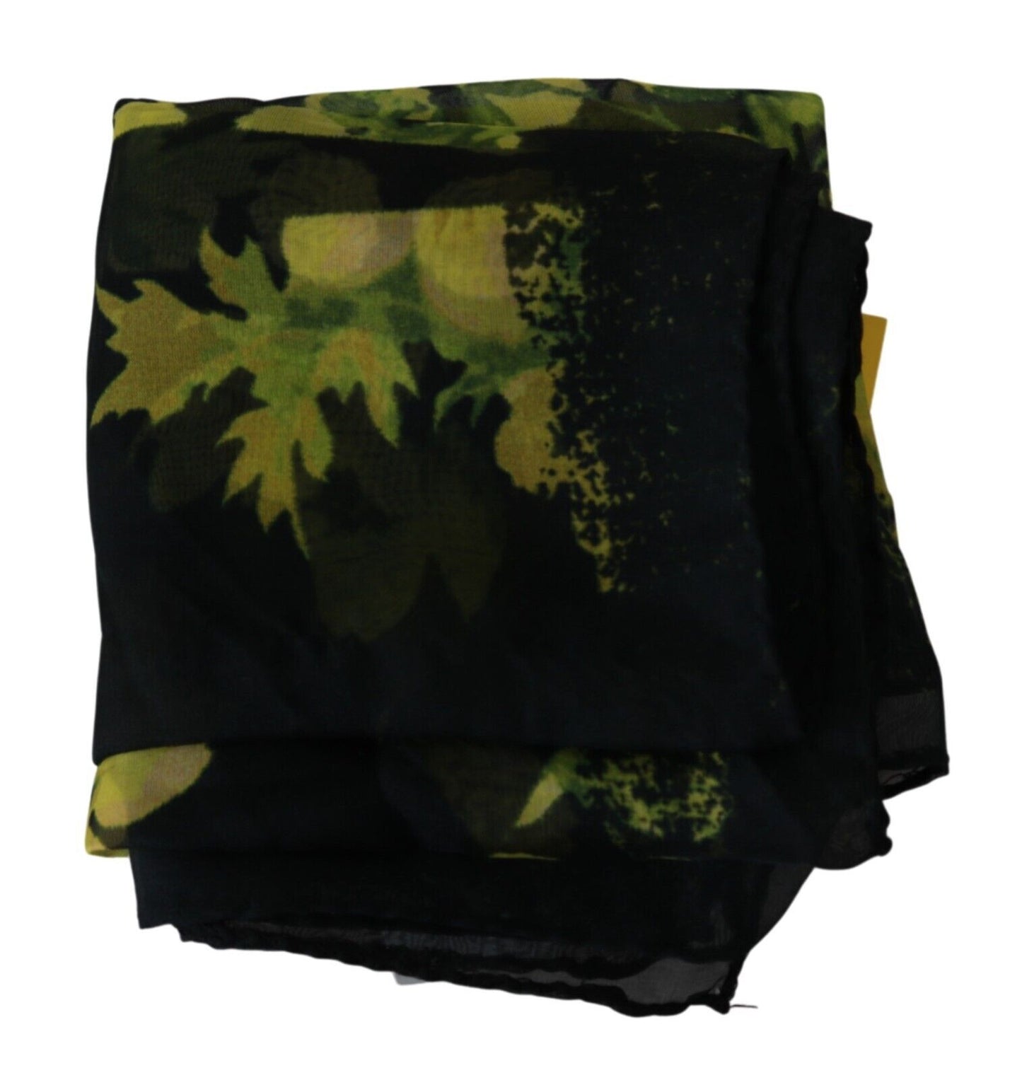 GF Ferre Elegant Floral Silk Scarf - KALAJ