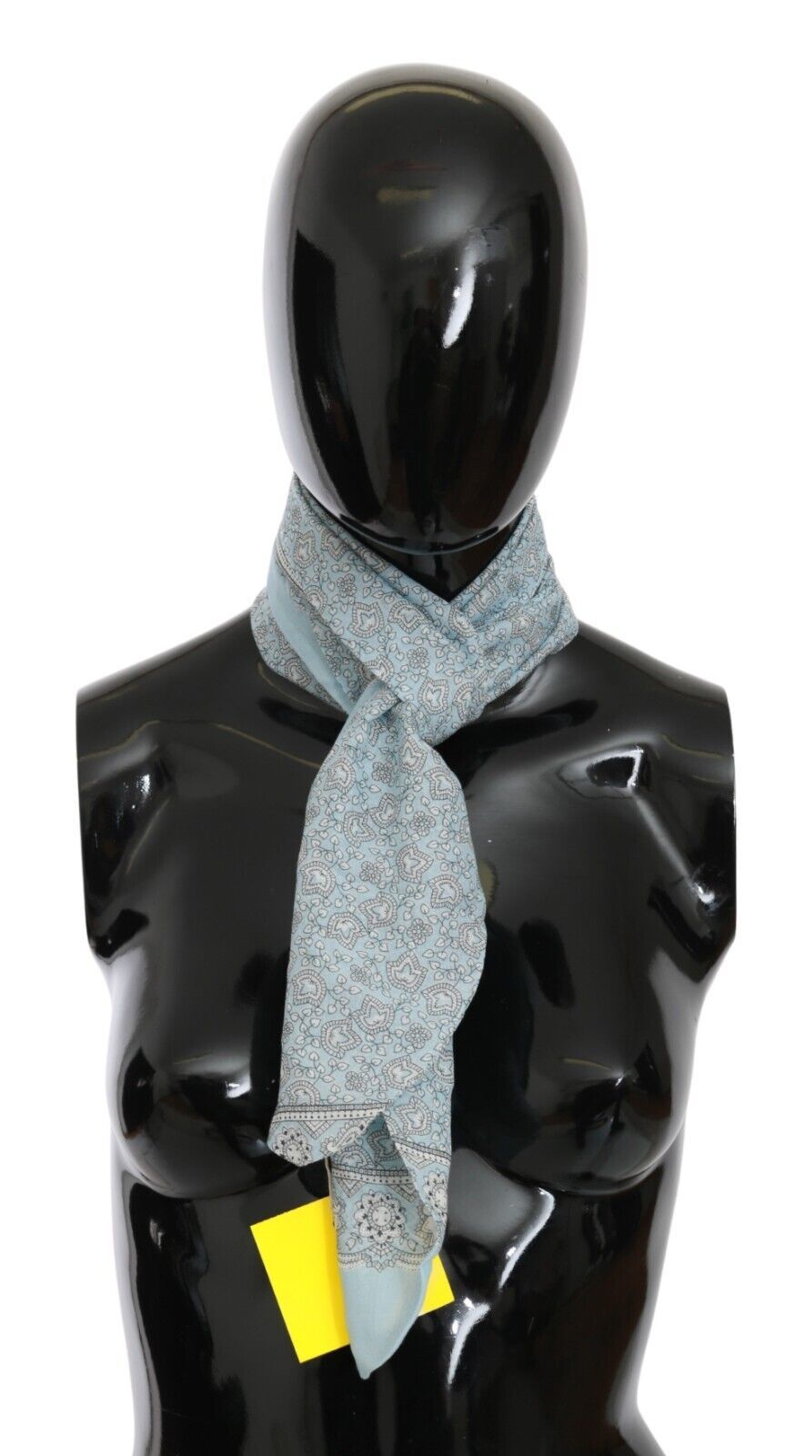 Ermanno Scervino Elegant Silk Bandana Wrap Shawl Scarf - KALAJ