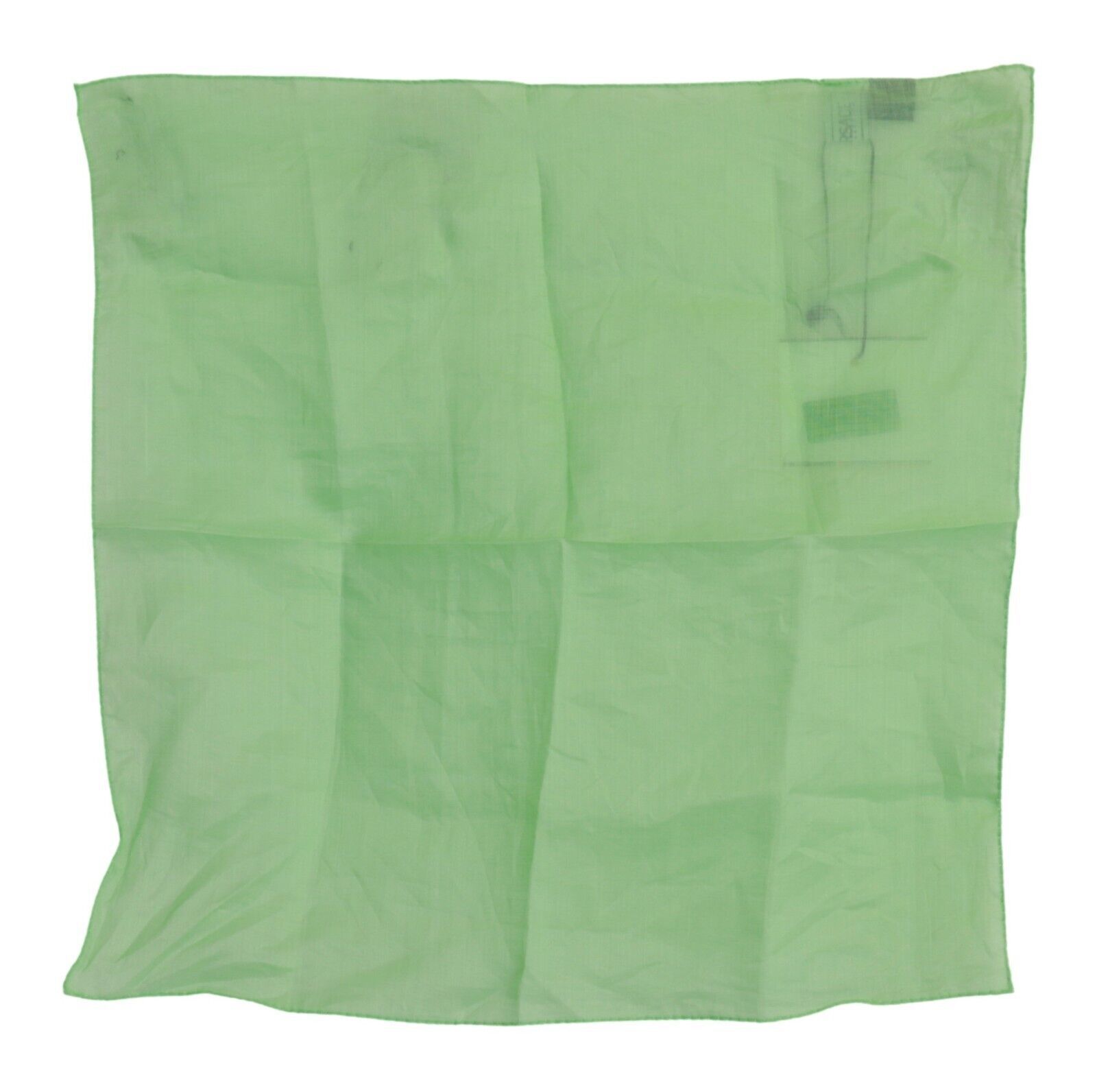 Versace Elegant Apple Green Linen Scarf - KALAJ