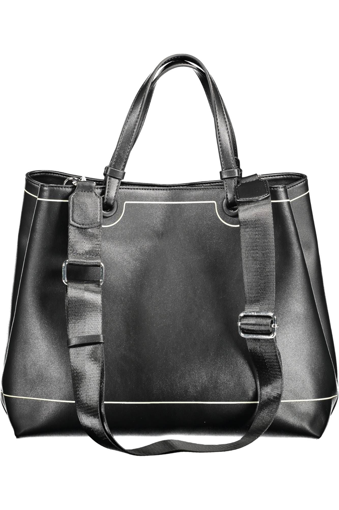 BYBLOS Black Polyethylene Women Handbag - KALAJ