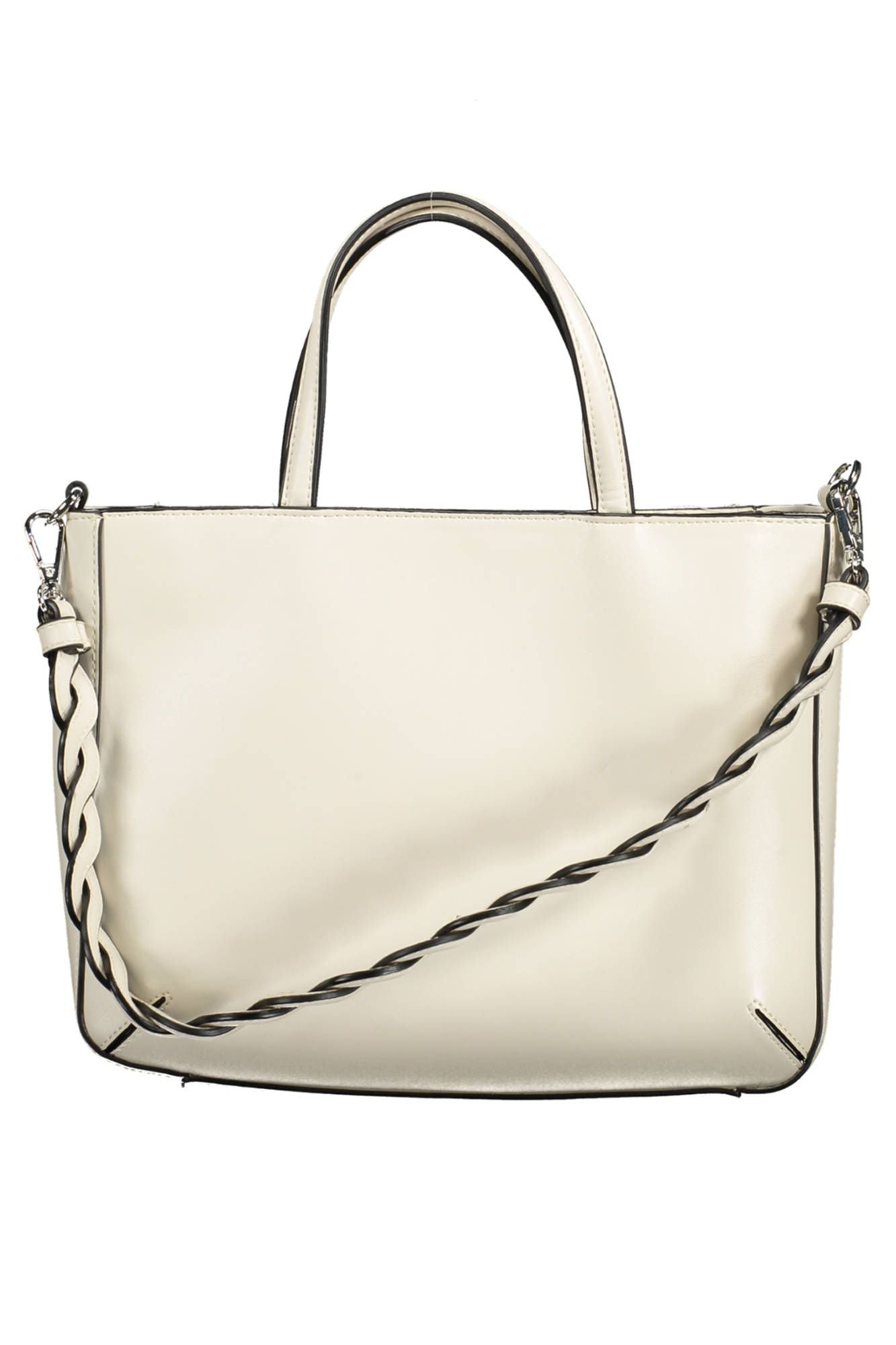 BYBLOS White PVC Women Handbag - KALAJ