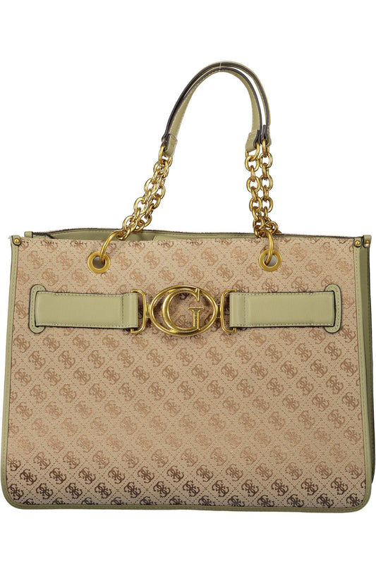 Guess Jeans Green Polyester Women Handbag - KALAJ