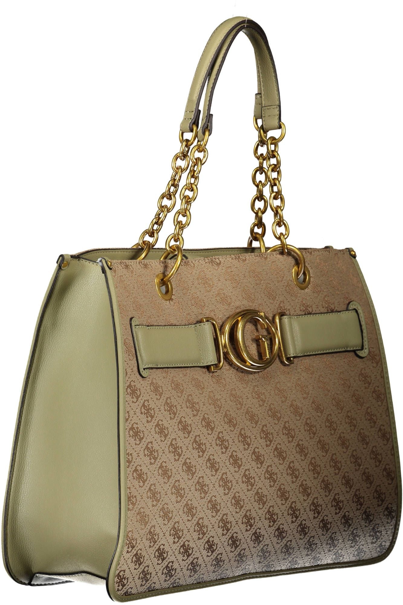 Guess Jeans Green Polyester Women Handbag - KALAJ