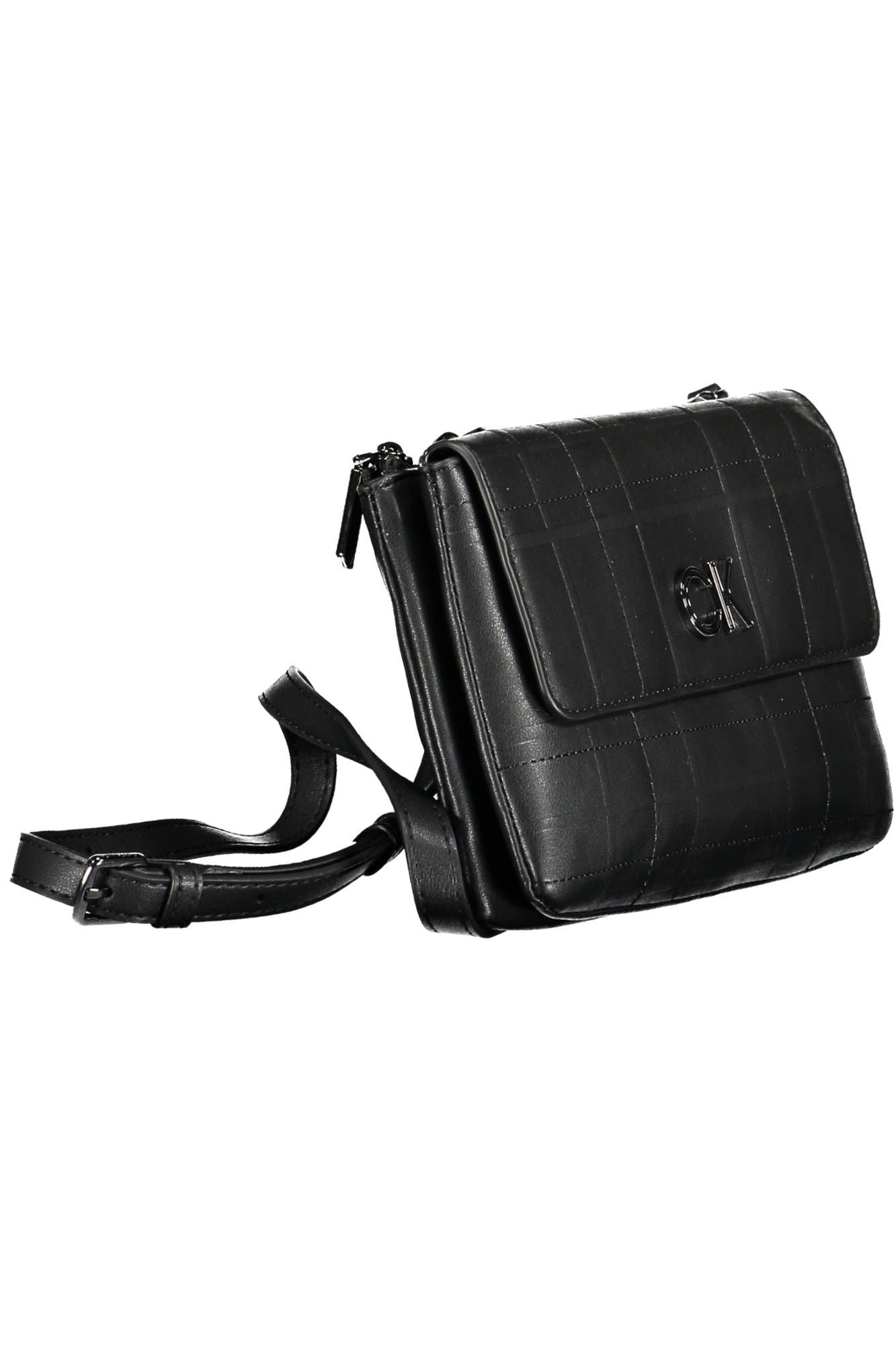 Calvin Klein Black Polyester Women Handbag - KALAJ