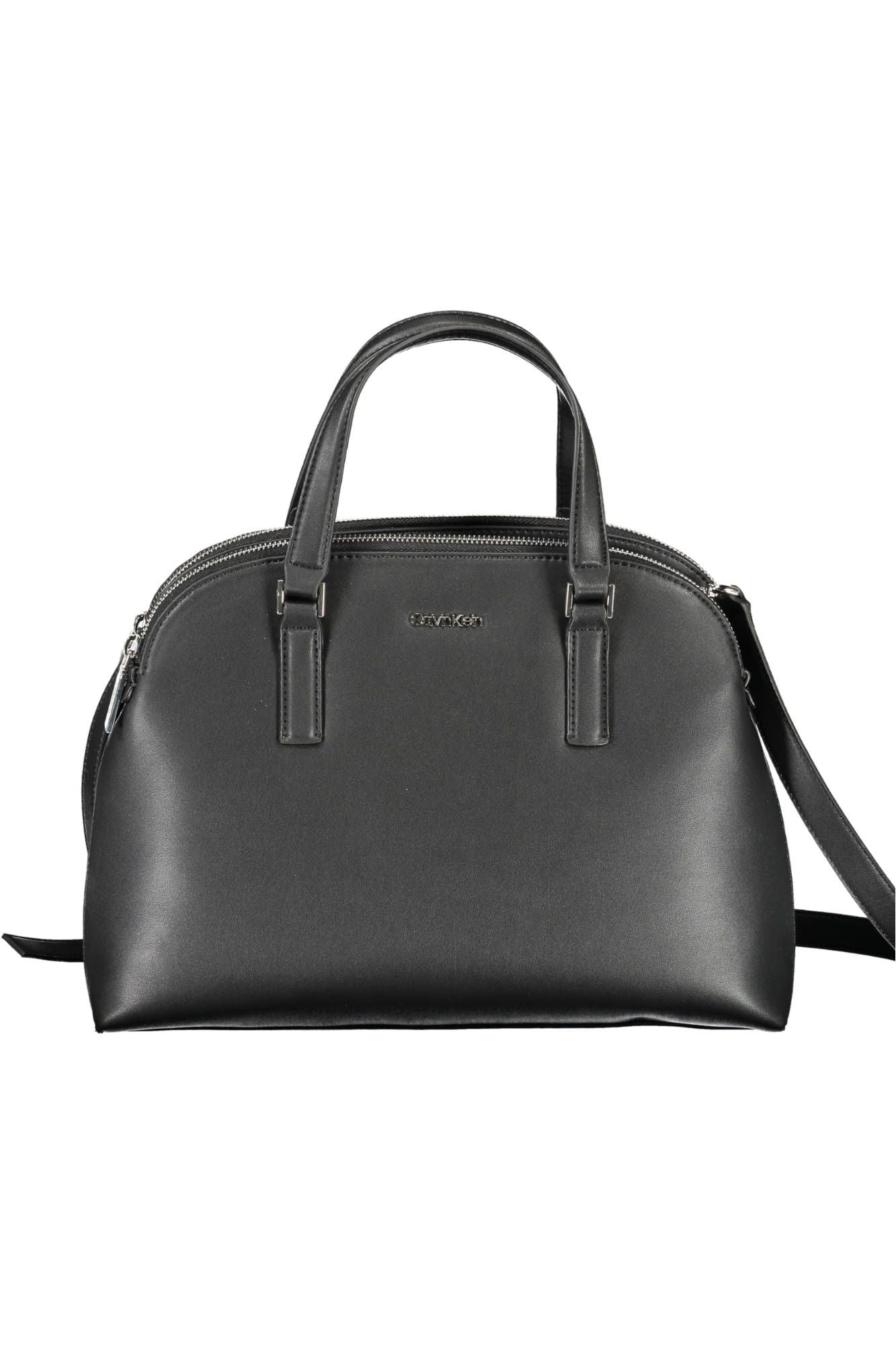 Calvin Klein Black Polyester Women Handbag - KALAJ