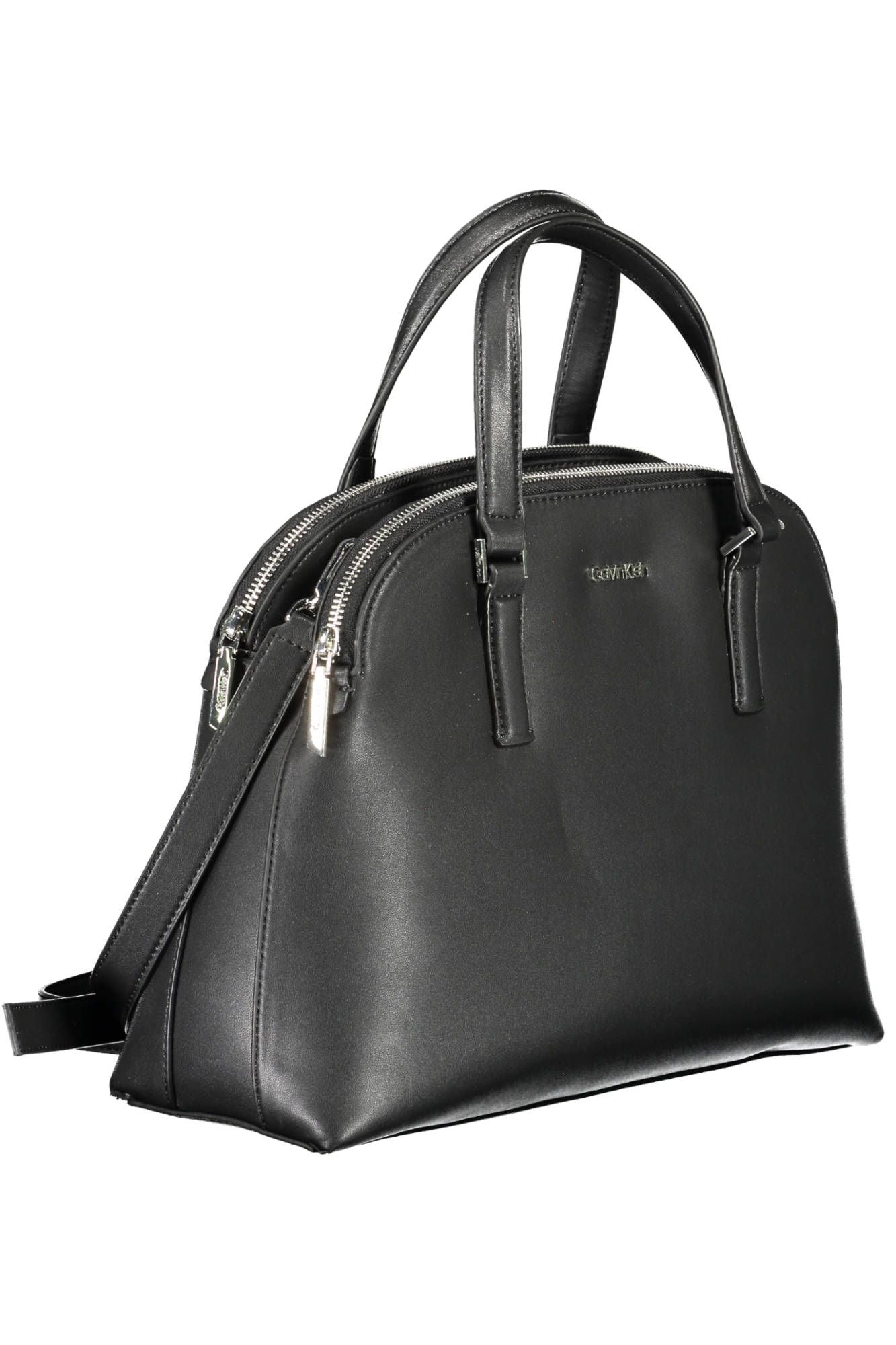 Calvin Klein Black Polyester Women Handbag - KALAJ