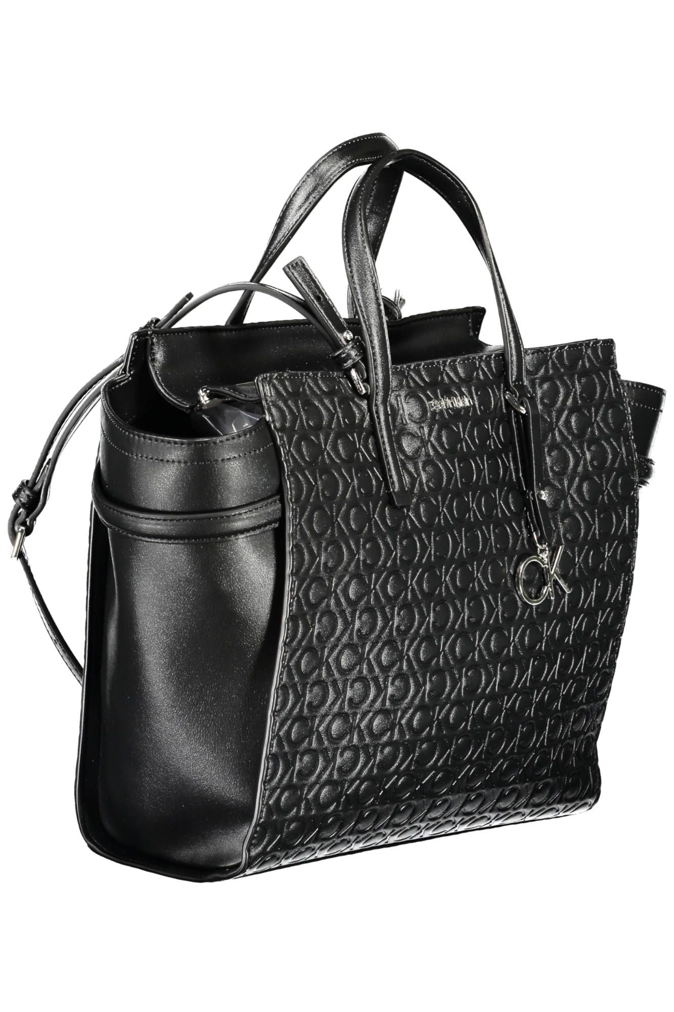 Calvin Klein Black Polyester Women Handbag - KALAJ