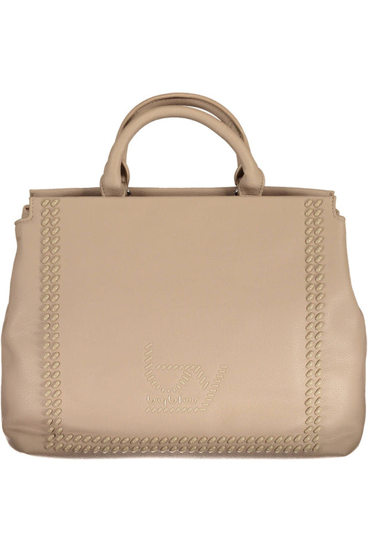 BYBLOS Beige Polyethylene Women Handbag - KALAJ