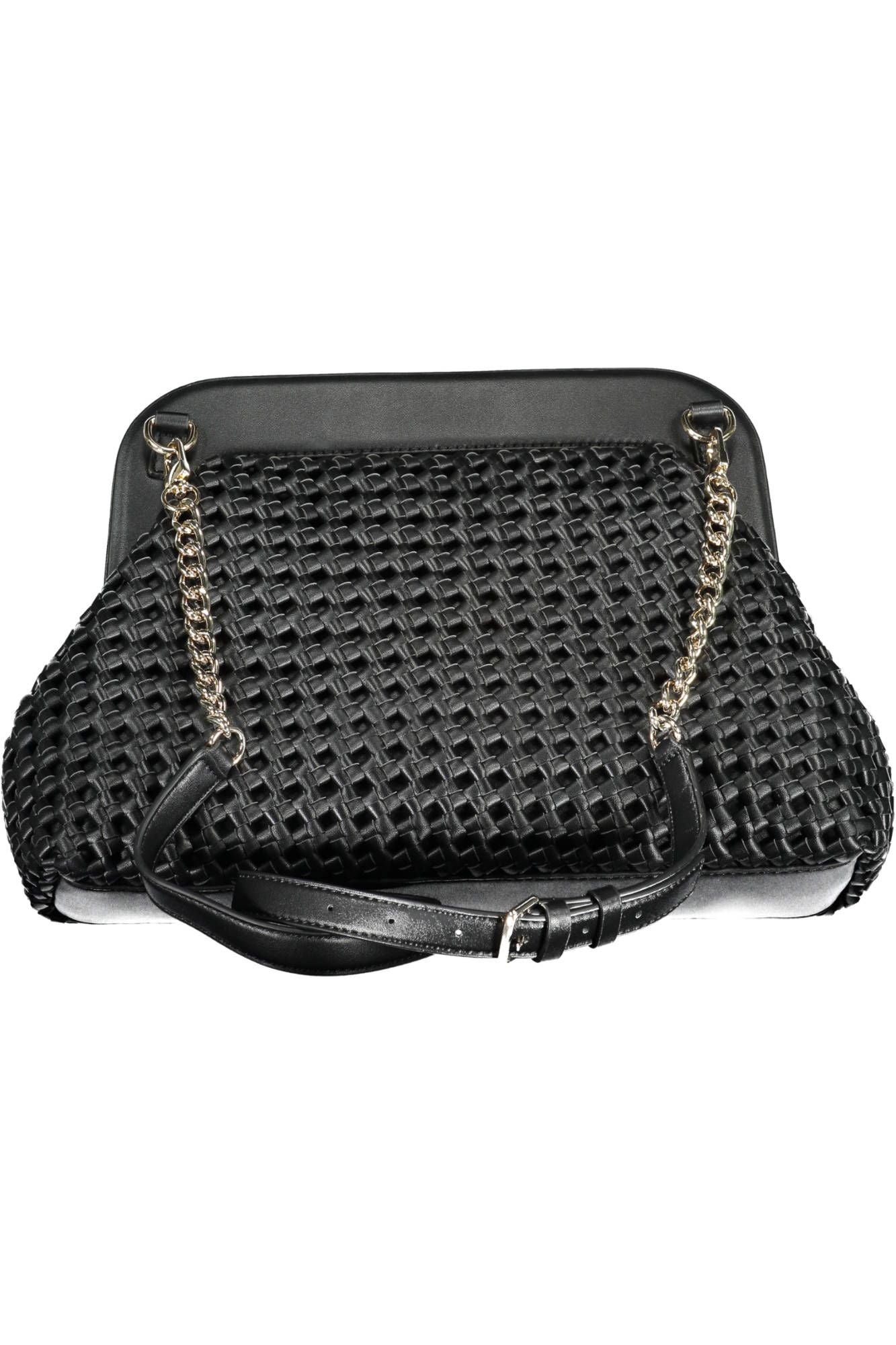 Guess Jeans Black Polyethylene Women Handbag - KALAJ