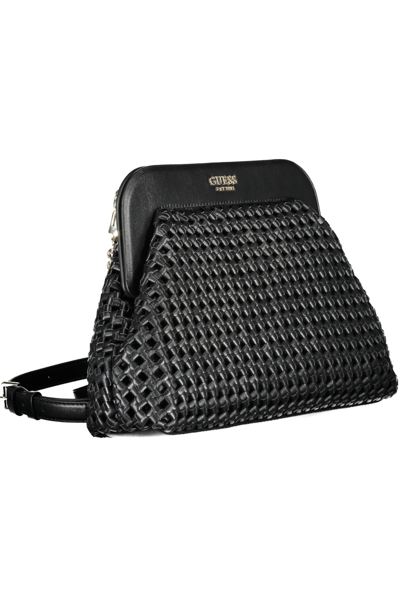 Guess Jeans Black Polyethylene Women Handbag - KALAJ