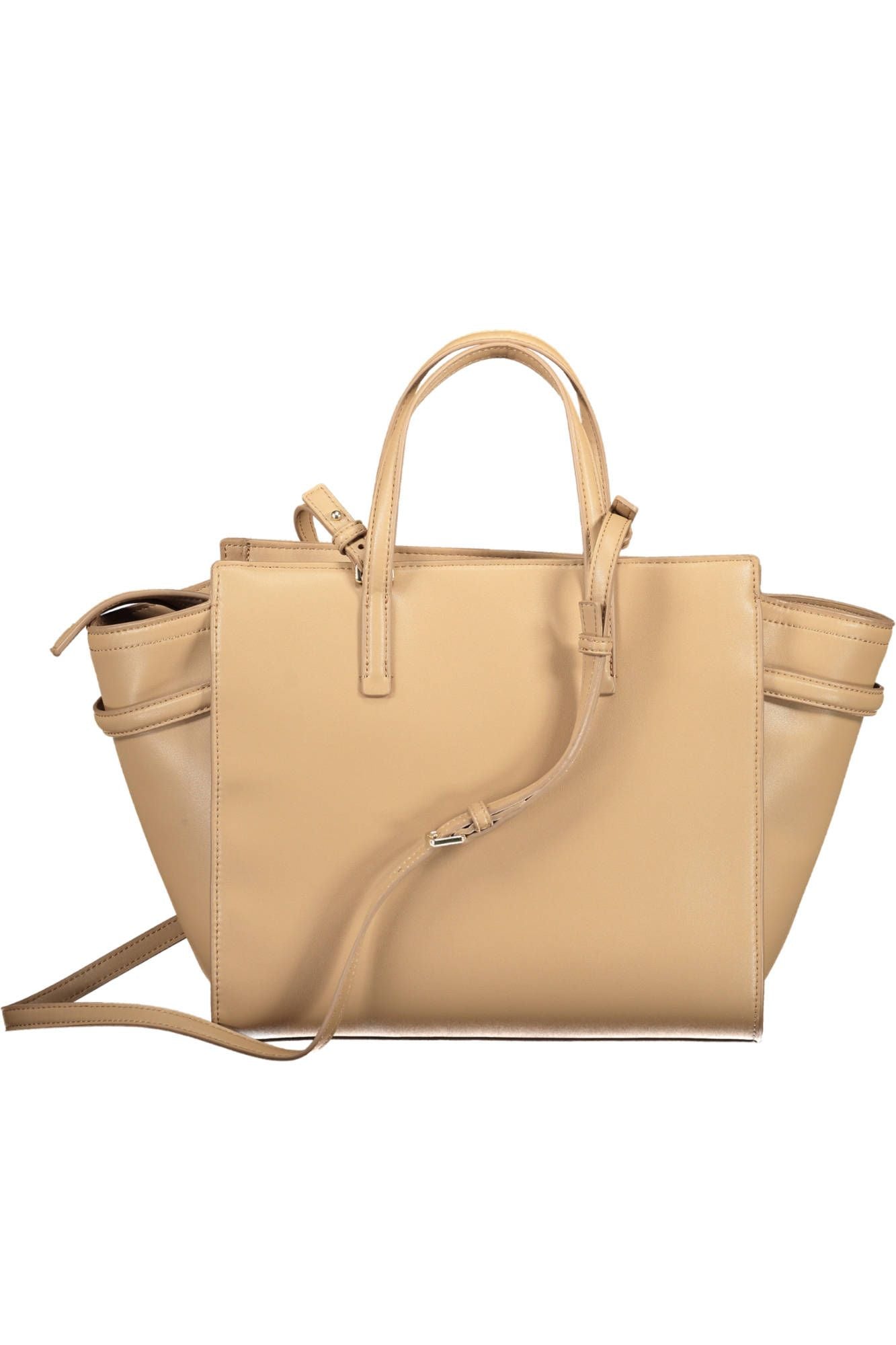 Calvin Klein Beige Polyester Women Handbag - KALAJ