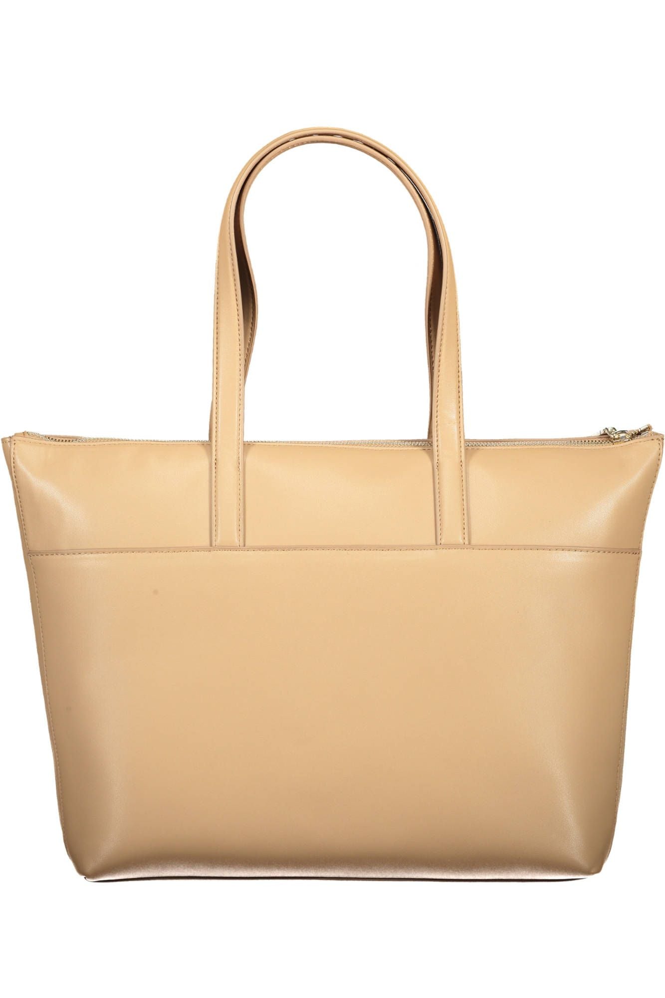 Calvin Klein Beige Polyester Women Handbag - KALAJ