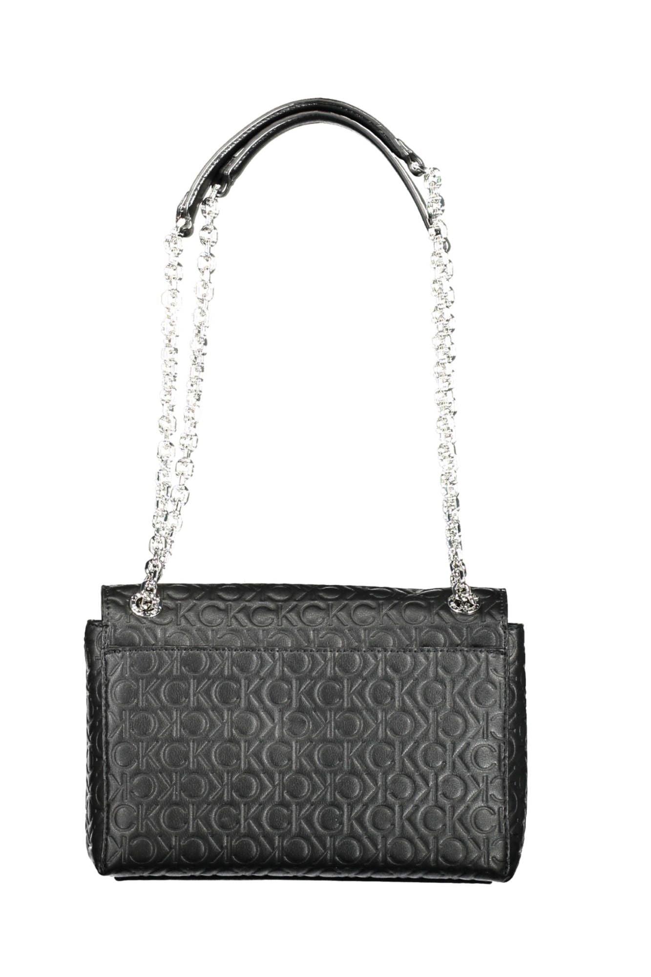 Calvin Klein Black Polyester Women Handbag - KALAJ