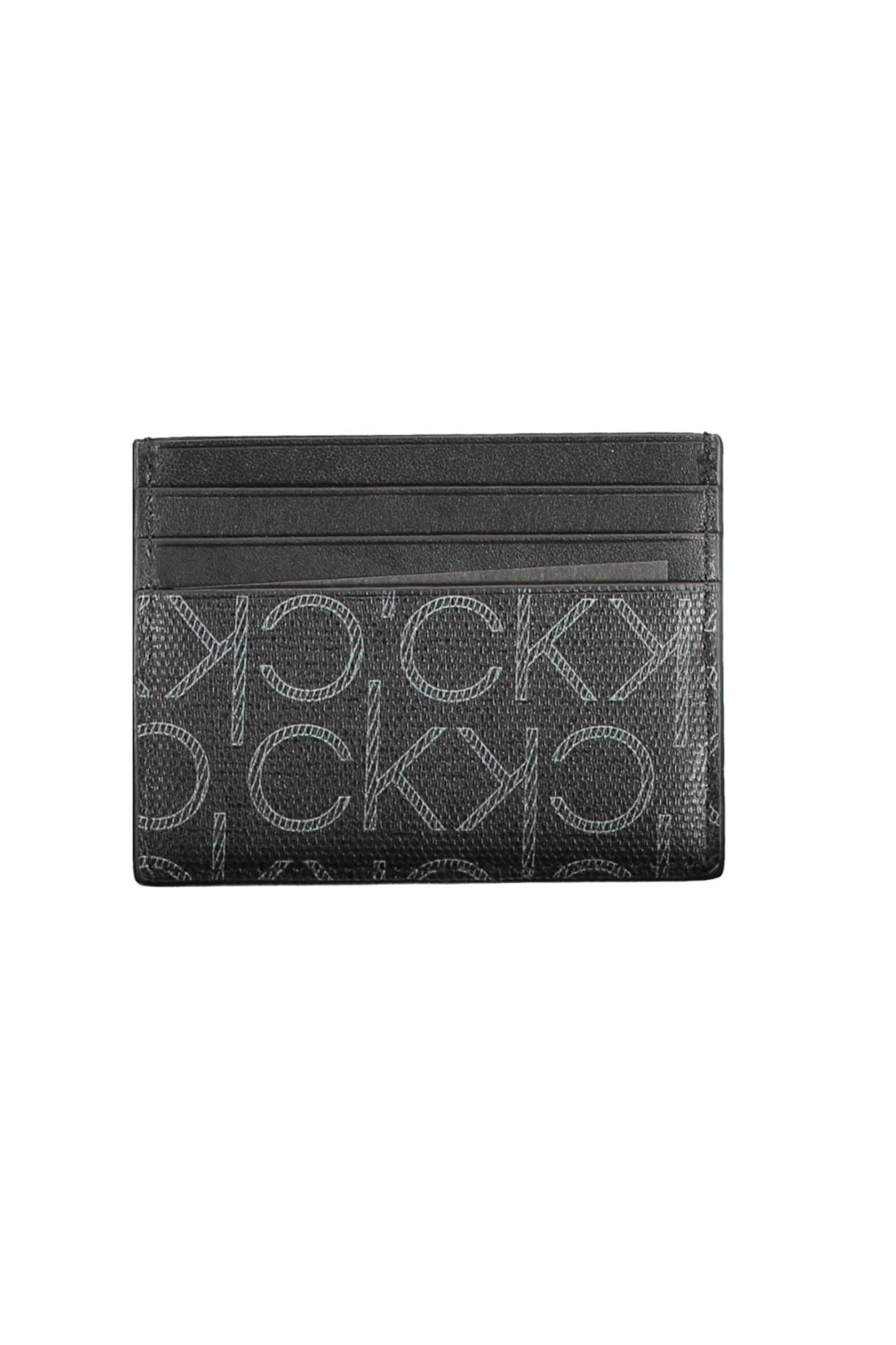 Calvin Klein Black Polyethylene Men Wallet - KALAJ