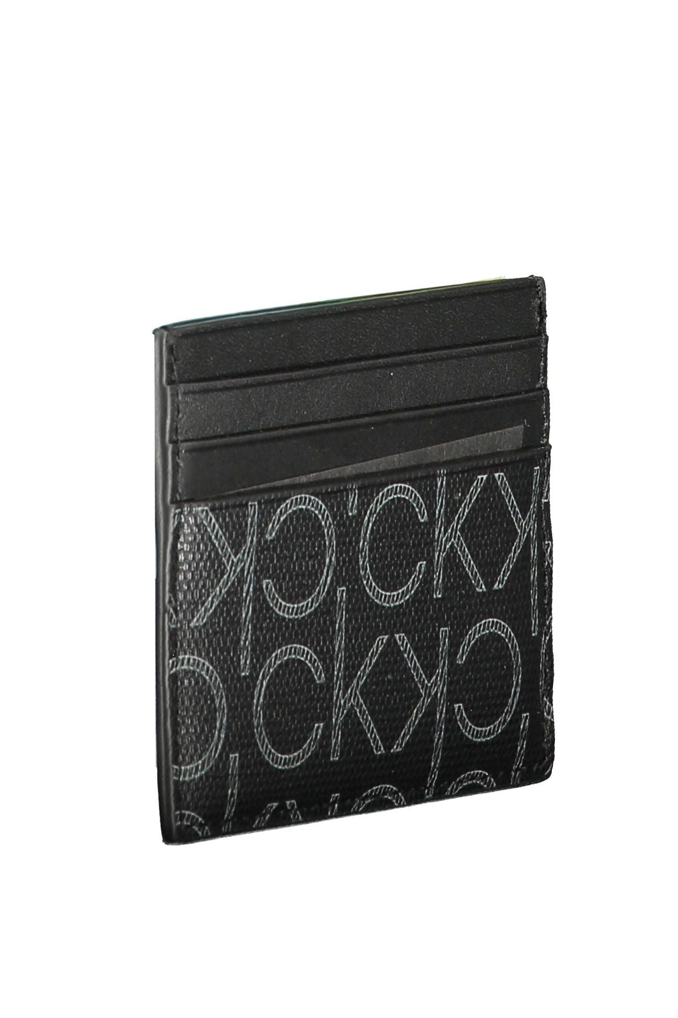 Calvin Klein Black Polyethylene Men Wallet - KALAJ