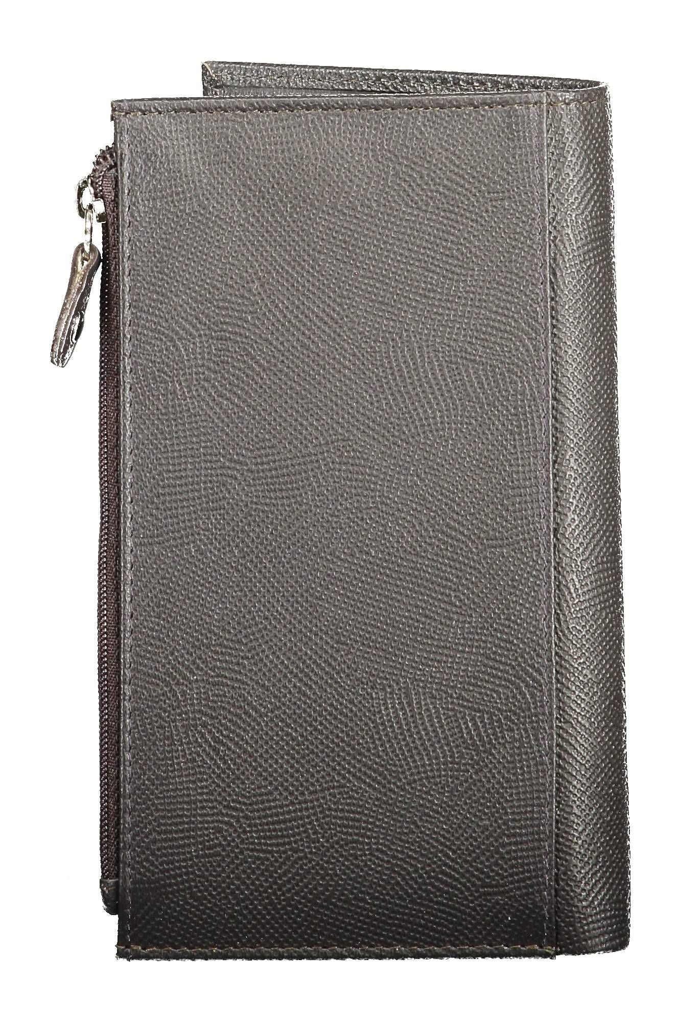 Sergio Tacchini Brown Leather Men Wallet - KALAJ