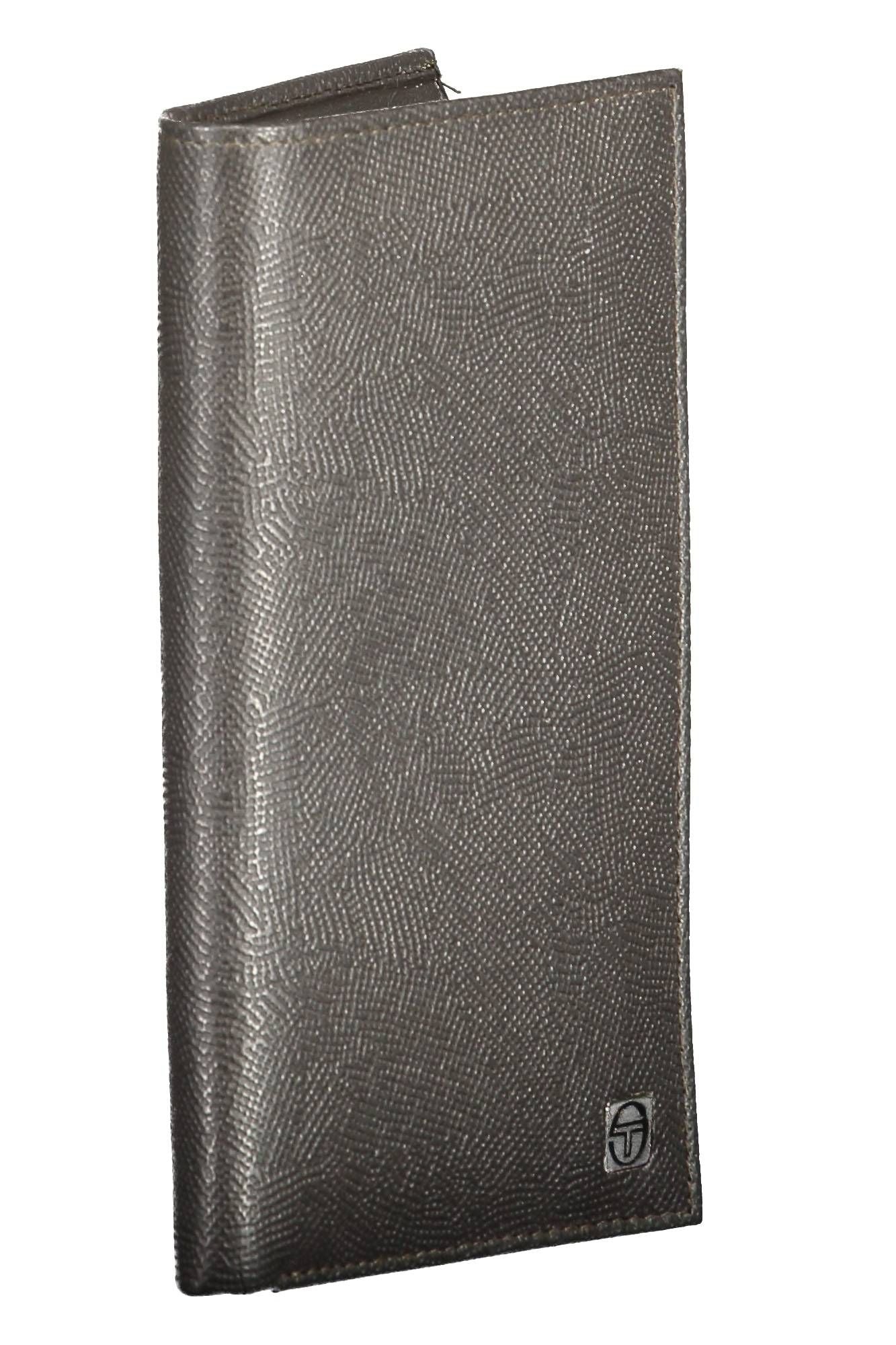 Sergio Tacchini Brown Leather Men Wallet - KALAJ