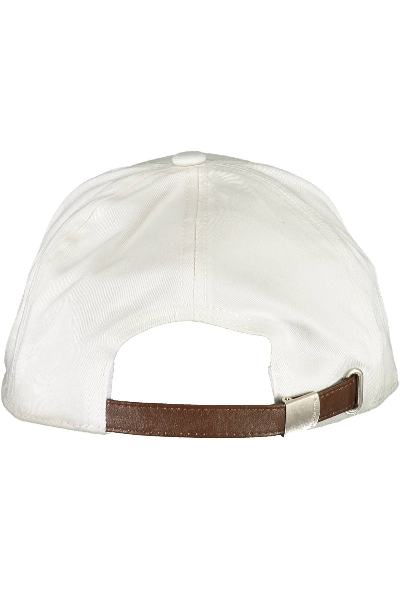 La Martina White Cotton Men Cap - KALAJ