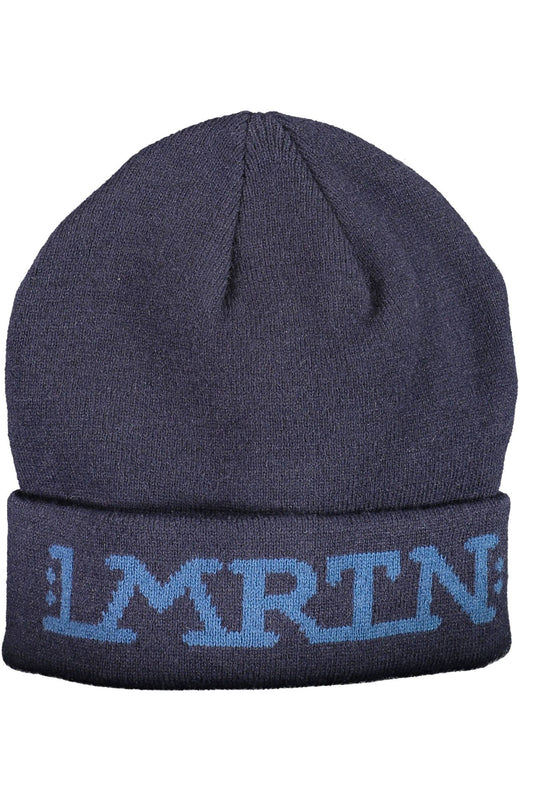 La Martina Blue Acrylic Men Cap - KALAJ