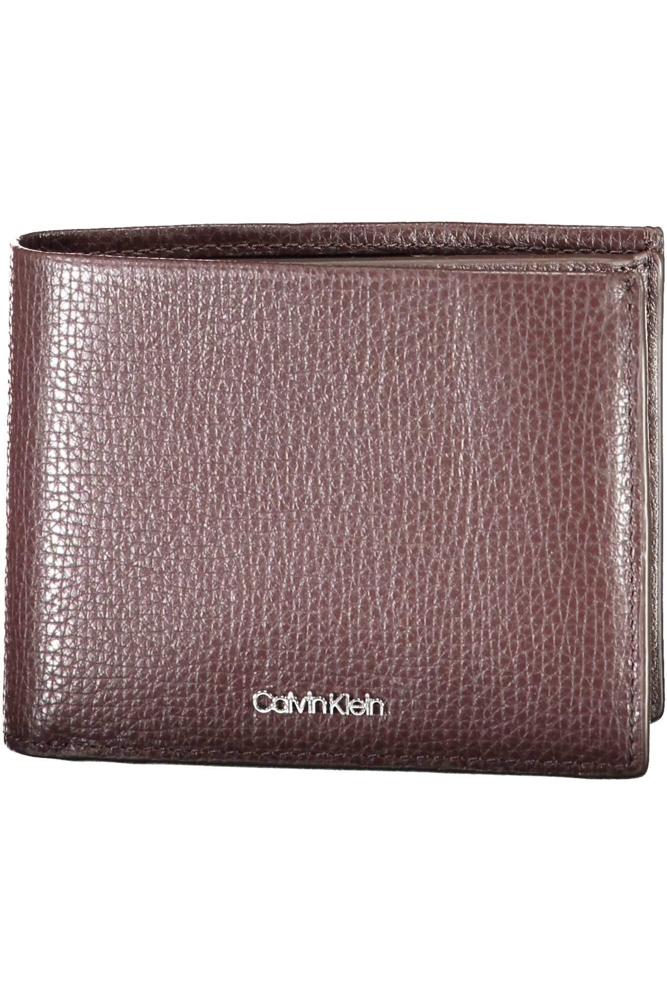 Calvin Klein Brown Leather Men Wallet - KALAJ