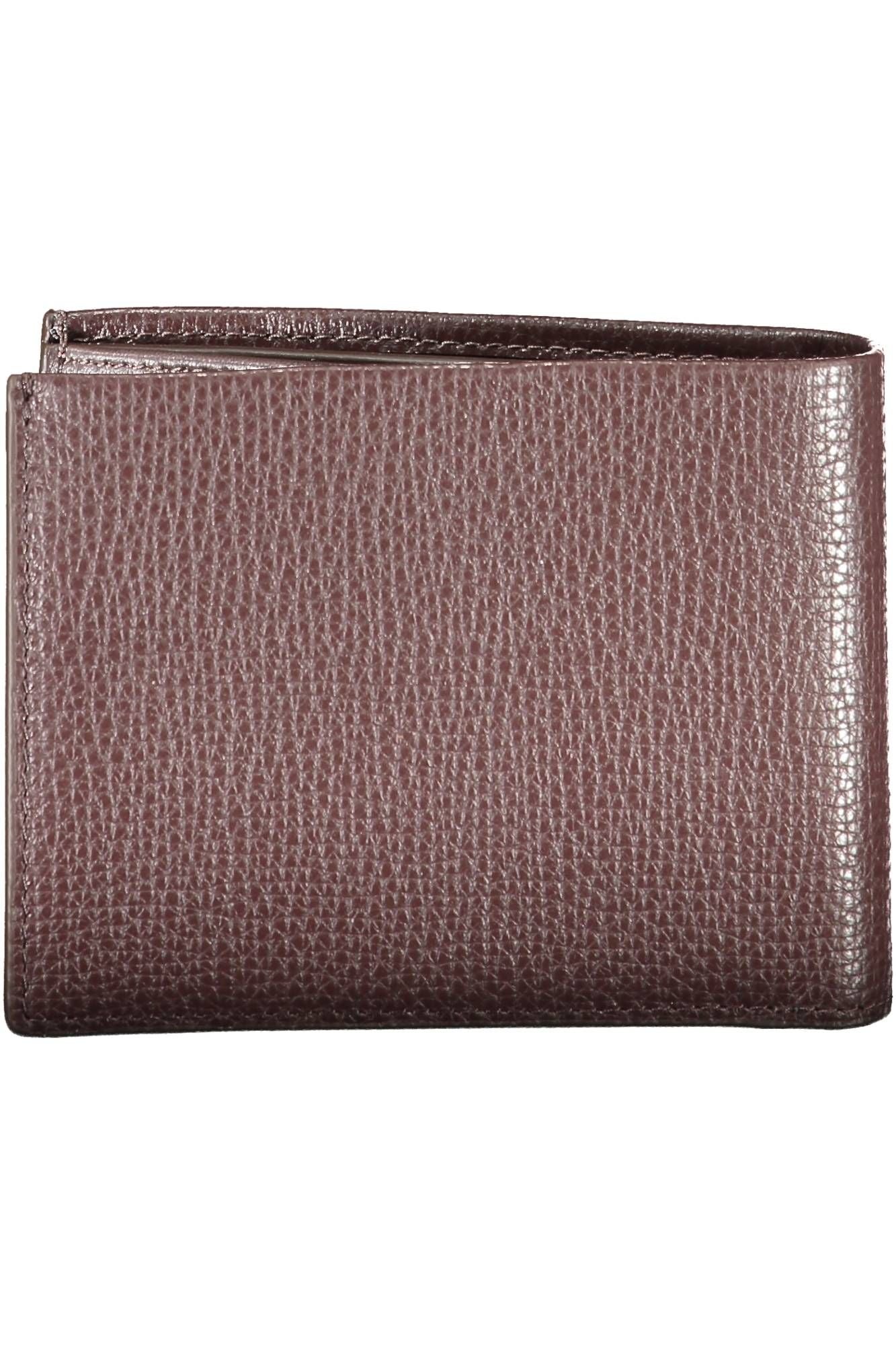 Calvin Klein Brown Leather Men Wallet - KALAJ