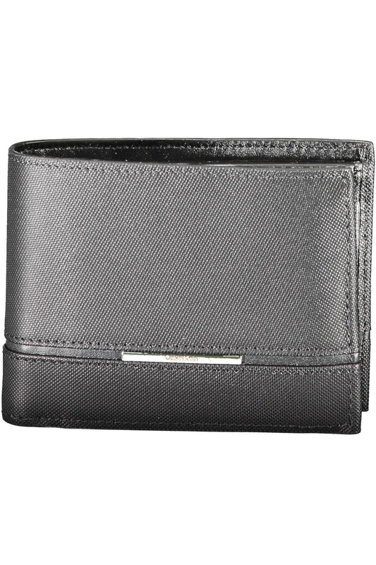 Calvin Klein Black Leather Men Wallet - KALAJ