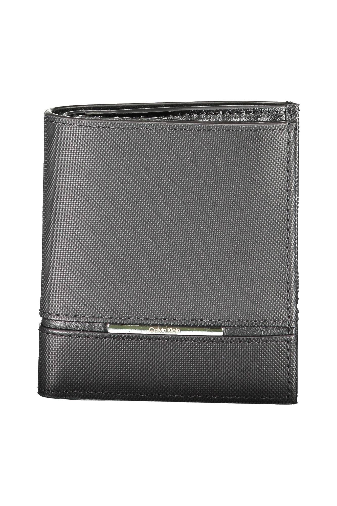 Calvin Klein Black Leather Men Wallet - KALAJ