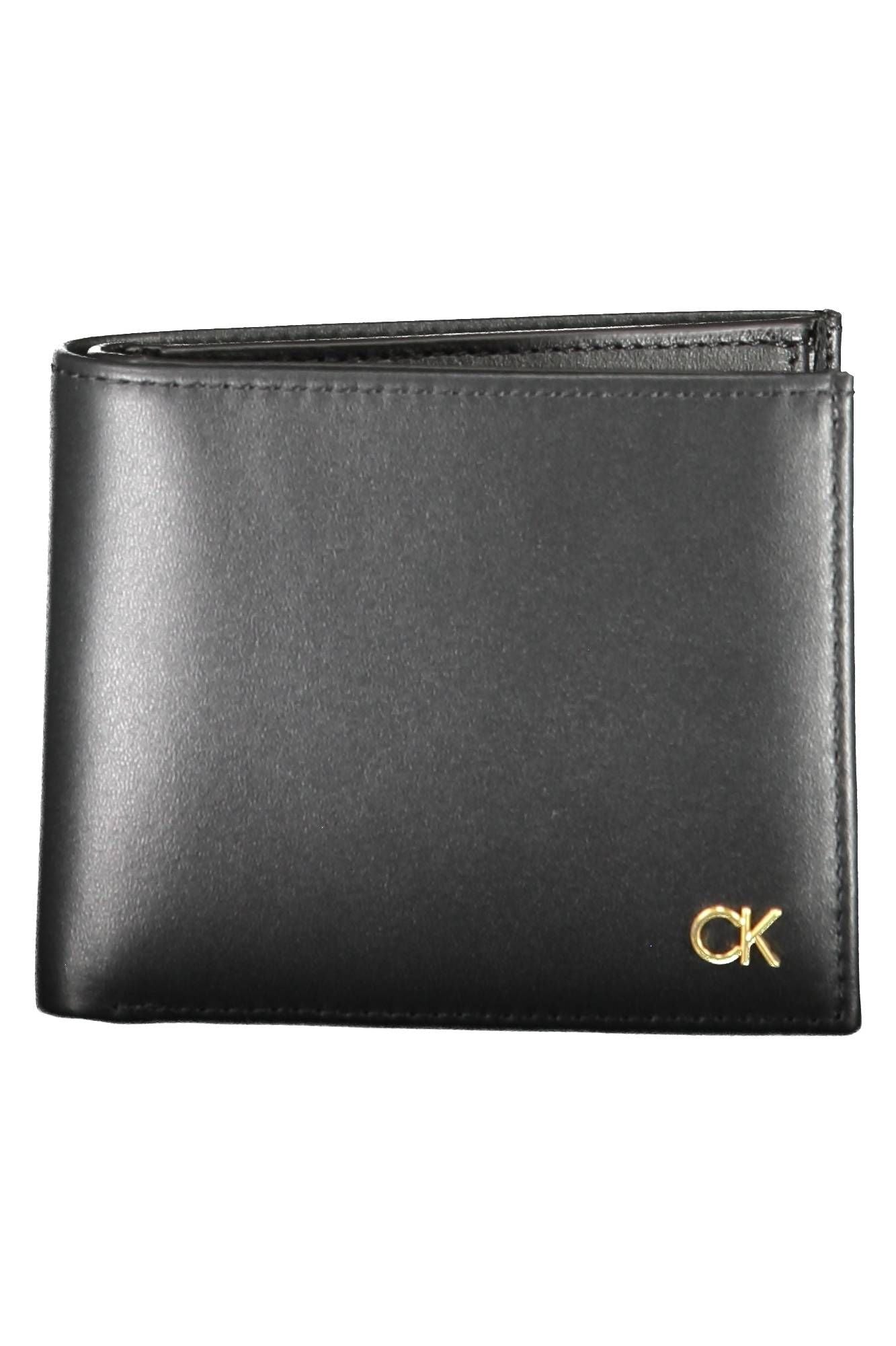 Calvin Klein Black Leather Men Wallet - KALAJ