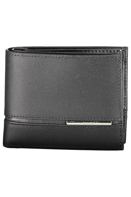 Calvin Klein Black Leather Men Wallet - KALAJ