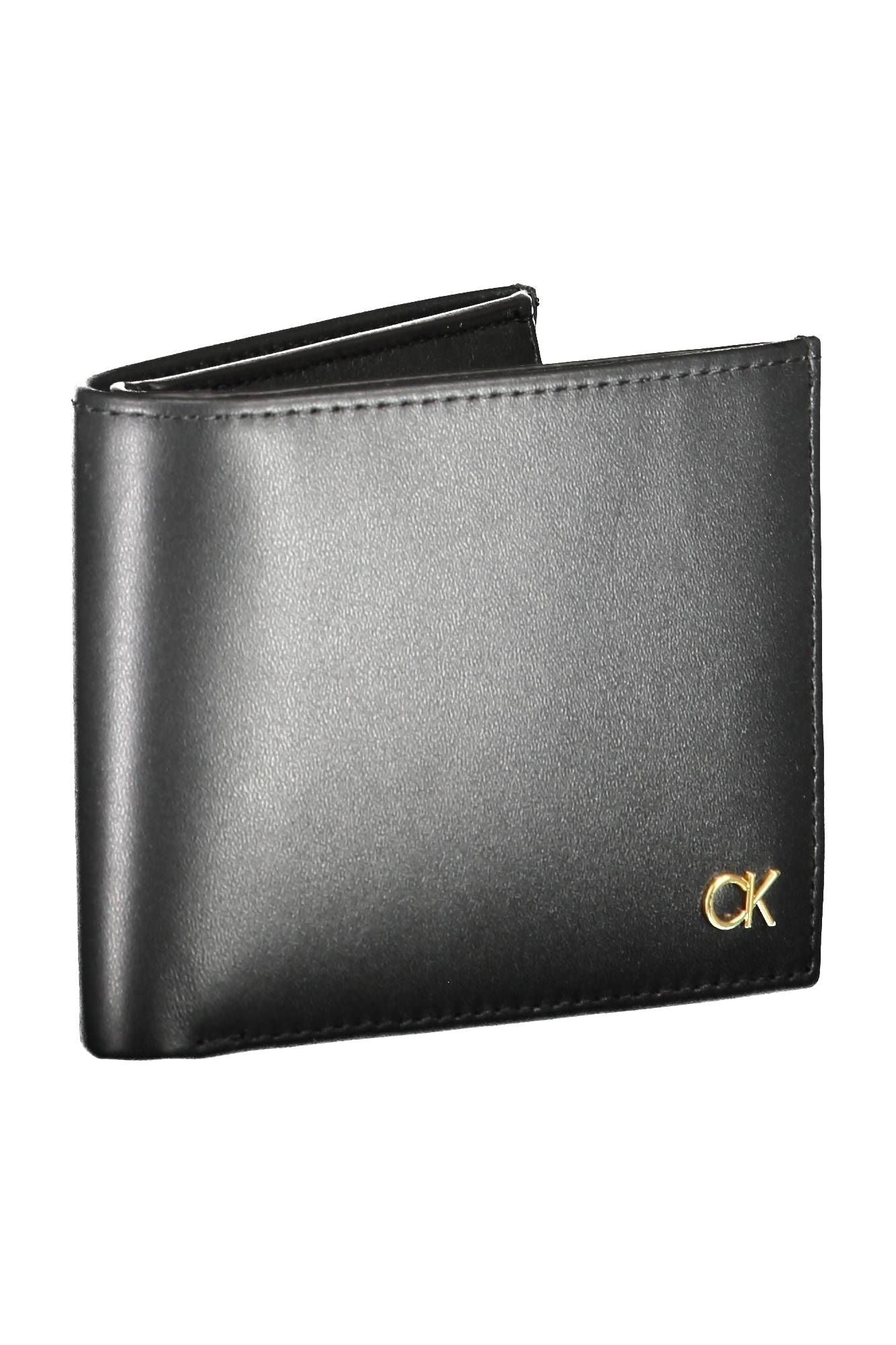 Calvin Klein Black Leather Men Wallet - KALAJ