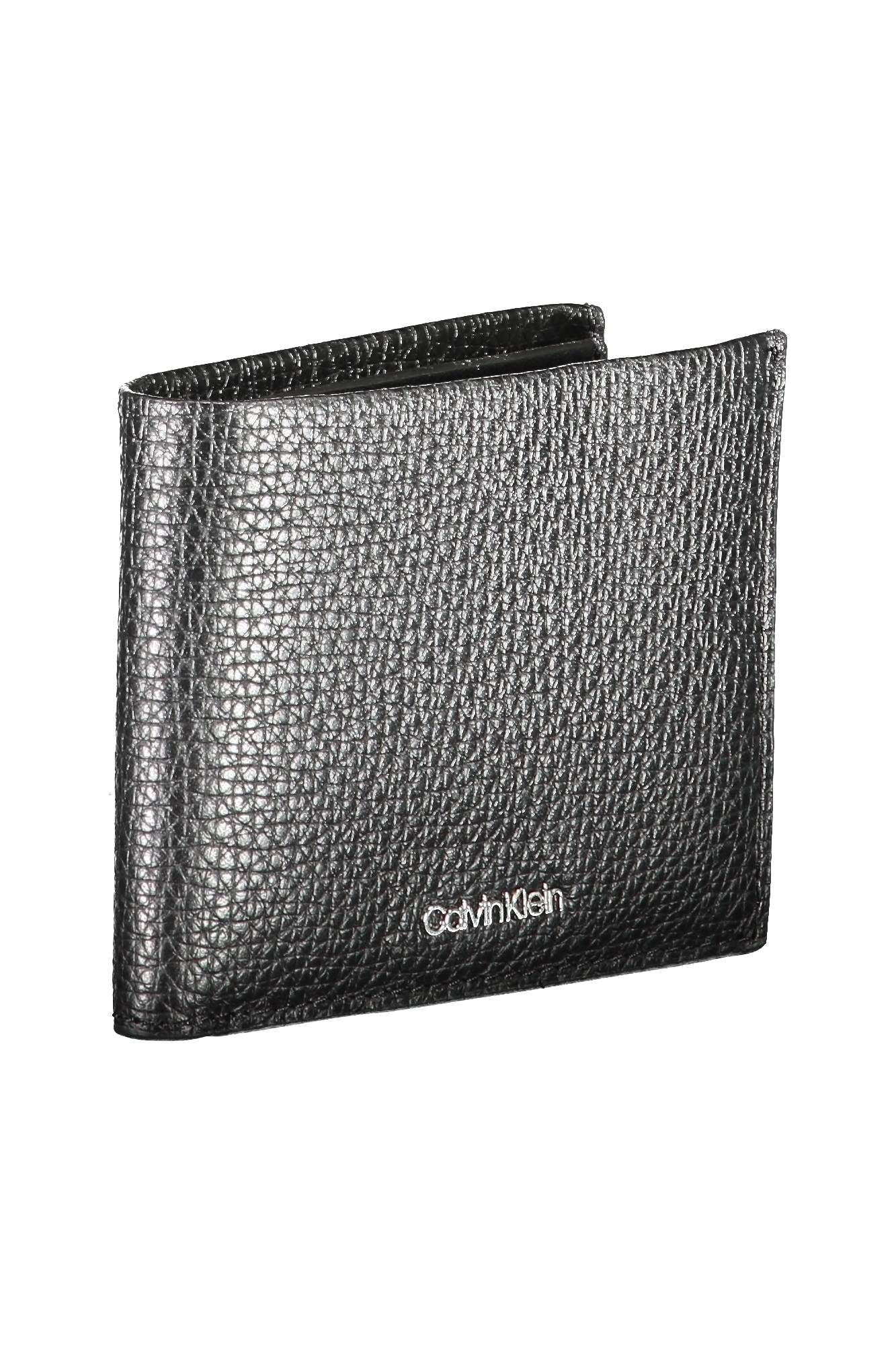 Calvin Klein Black Leather Men Wallet - KALAJ