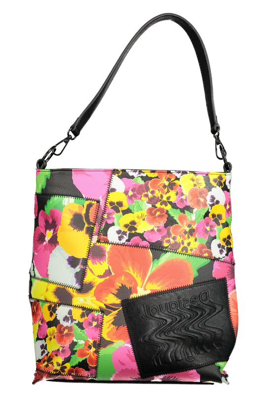 Desigual Black Polyethylene Women Handbag - KALAJ