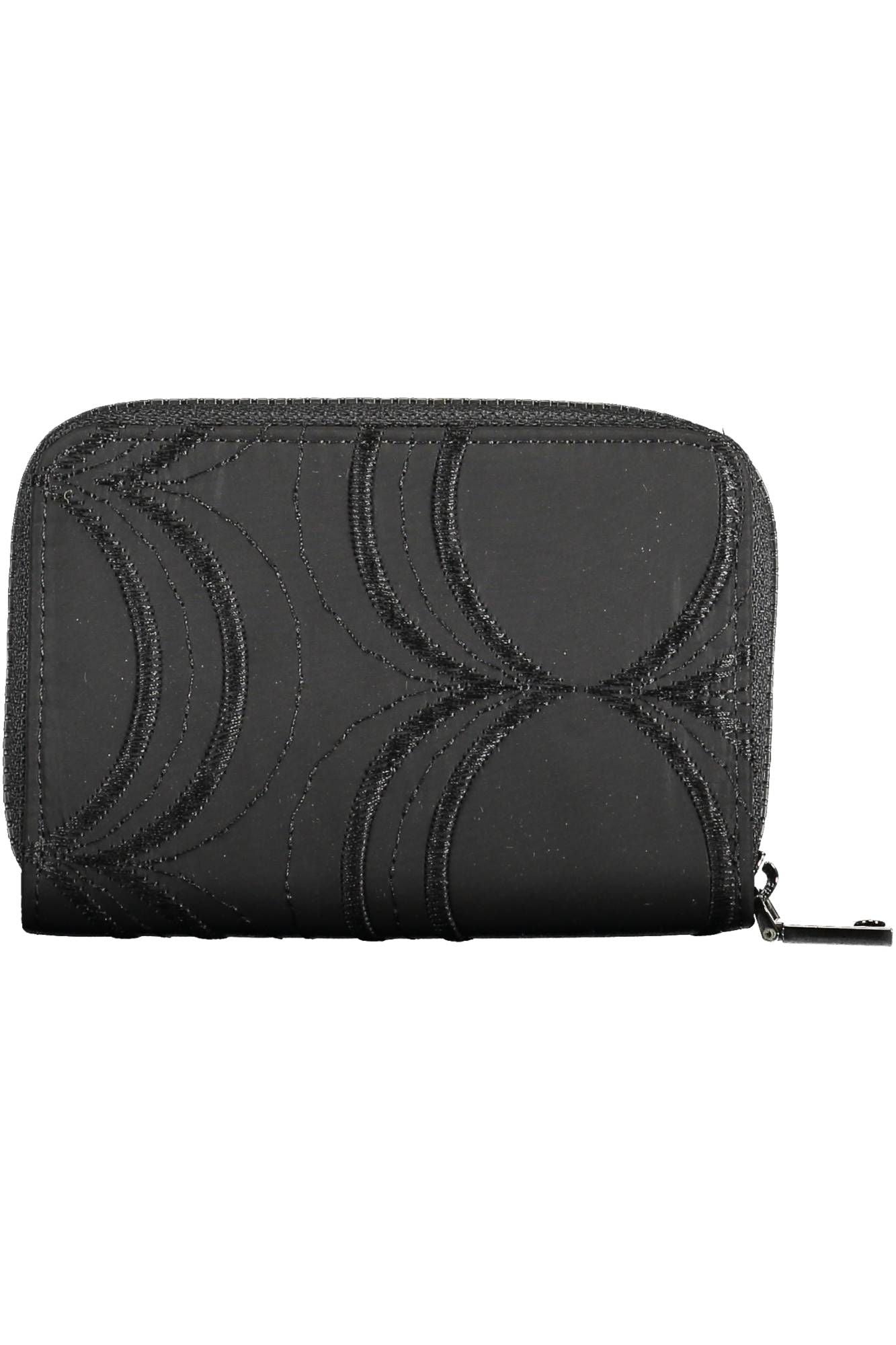 Desigual Black Polyester Women Wallet - KALAJ