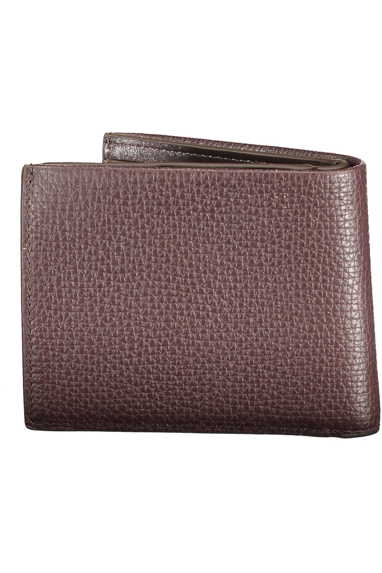 Calvin Klein Brown Leather Men Wallet - KALAJ