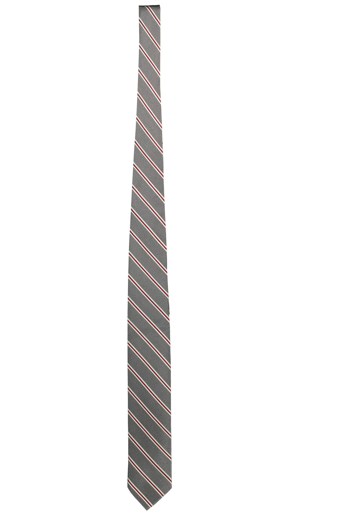 Gant Gray Silk Men Tie - KALAJ