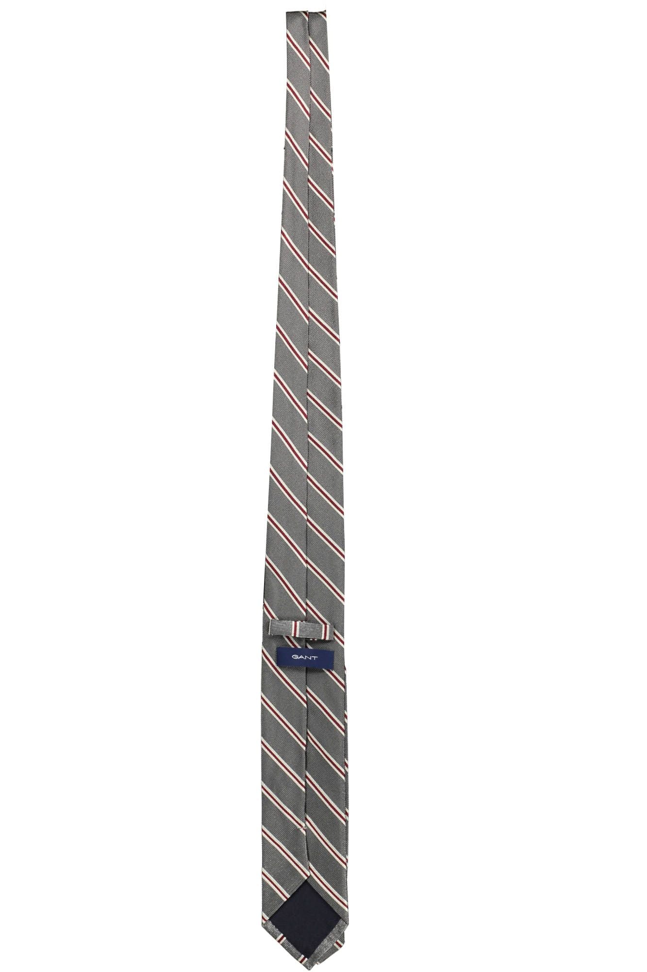 Gant Gray Silk Men Tie - KALAJ