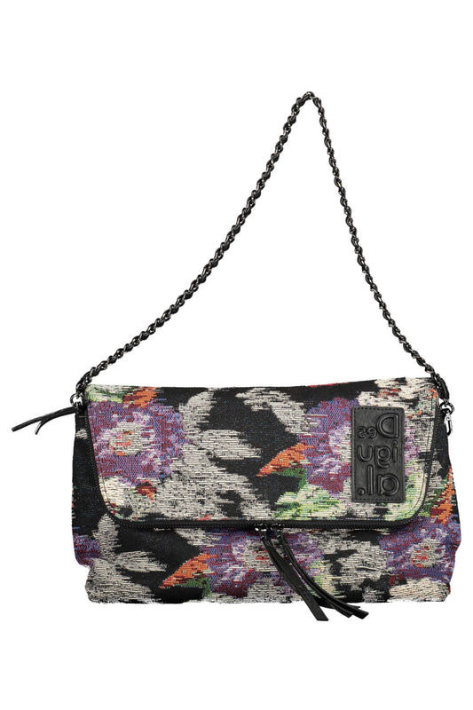 Desigual Black Polyester Women Handbag - KALAJ