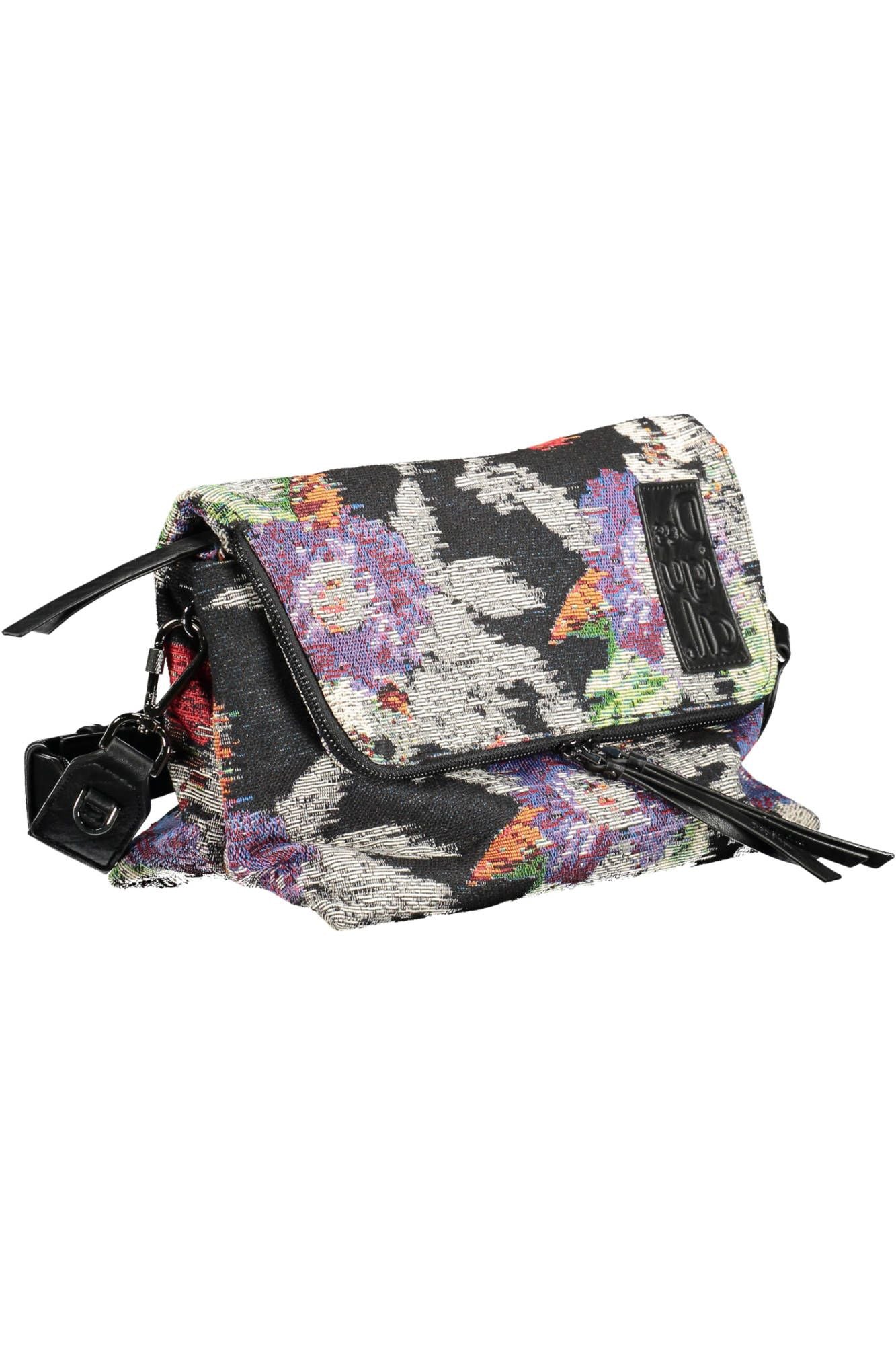 Desigual Black Polyester Women Handbag - KALAJ