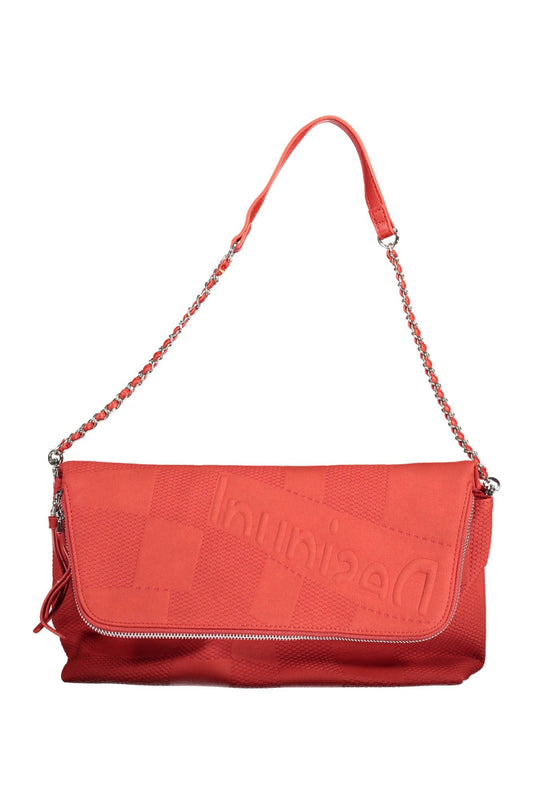 Desigual Red Polyethylene Women Handbag - KALAJ