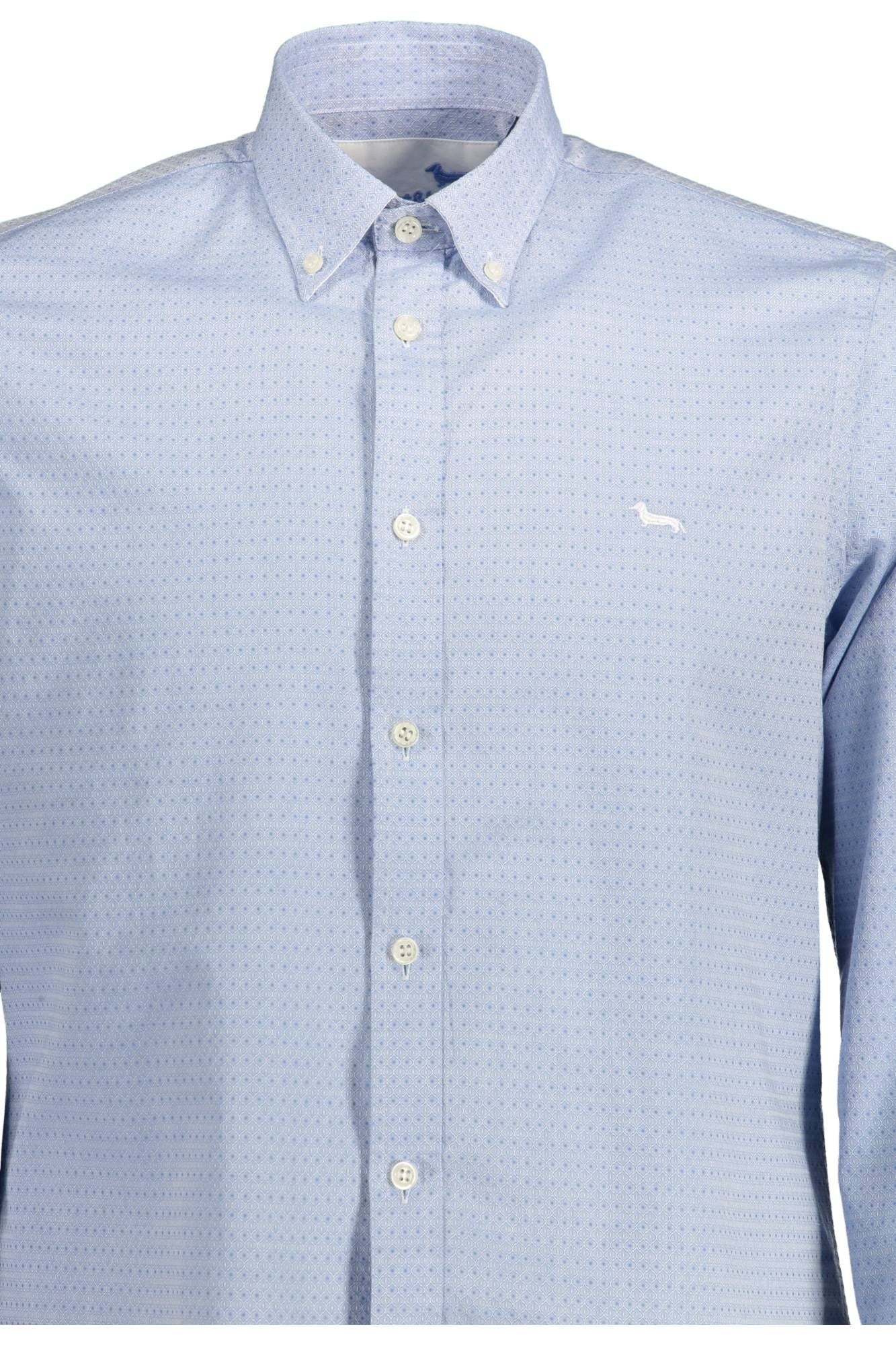 Harmont & Blaine Light Blue Cotton Men Shirt