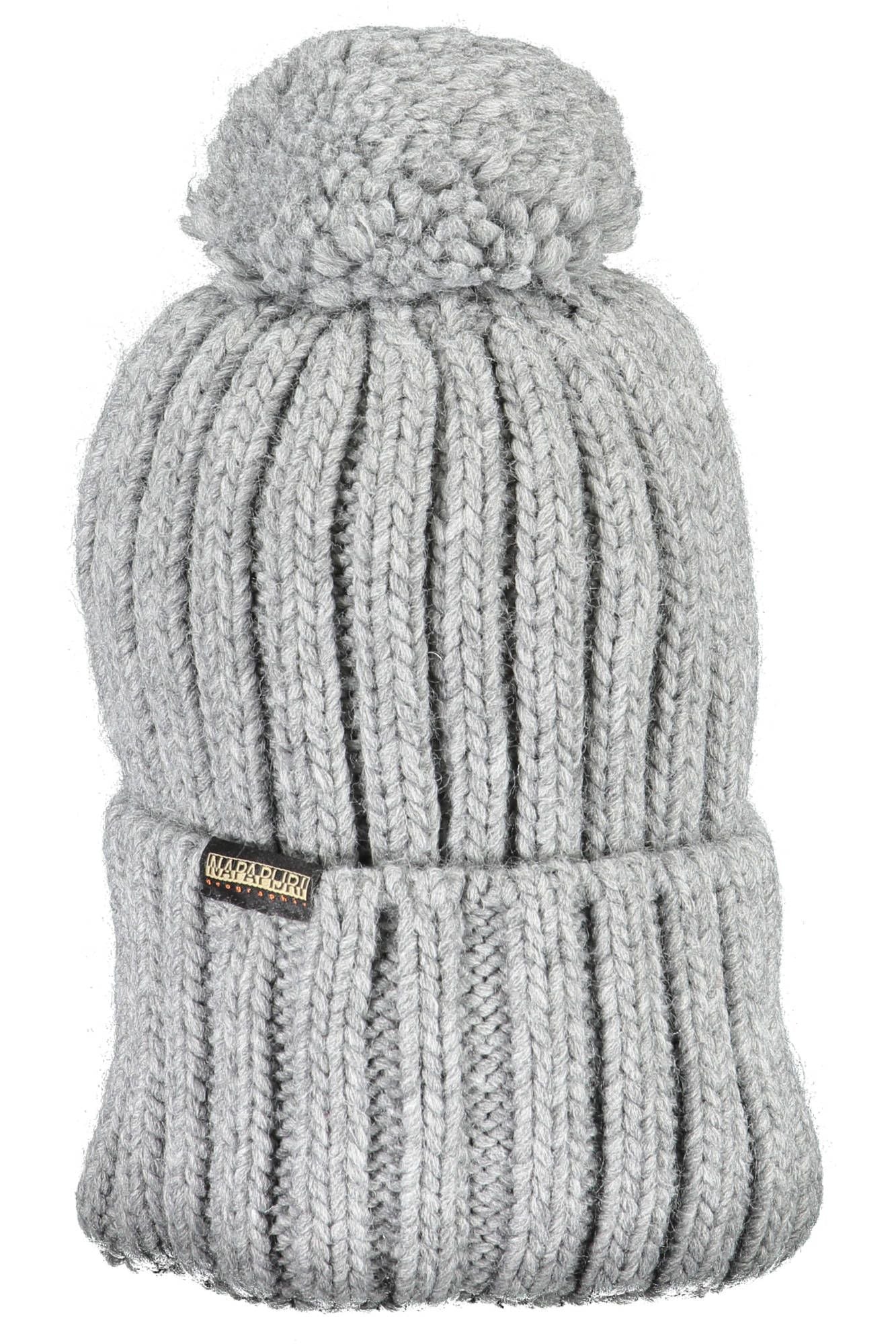 Napapijri Gray Acrylic Men Hat - KALAJ