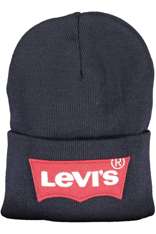 Levi's Blue Acrylic Men Cap - KALAJ