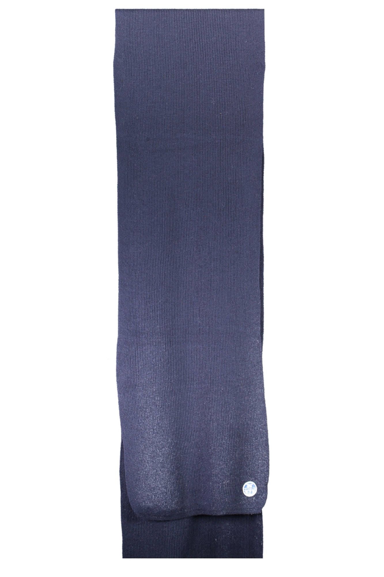 North Sails Blue Cotton Men Scarf - KALAJ