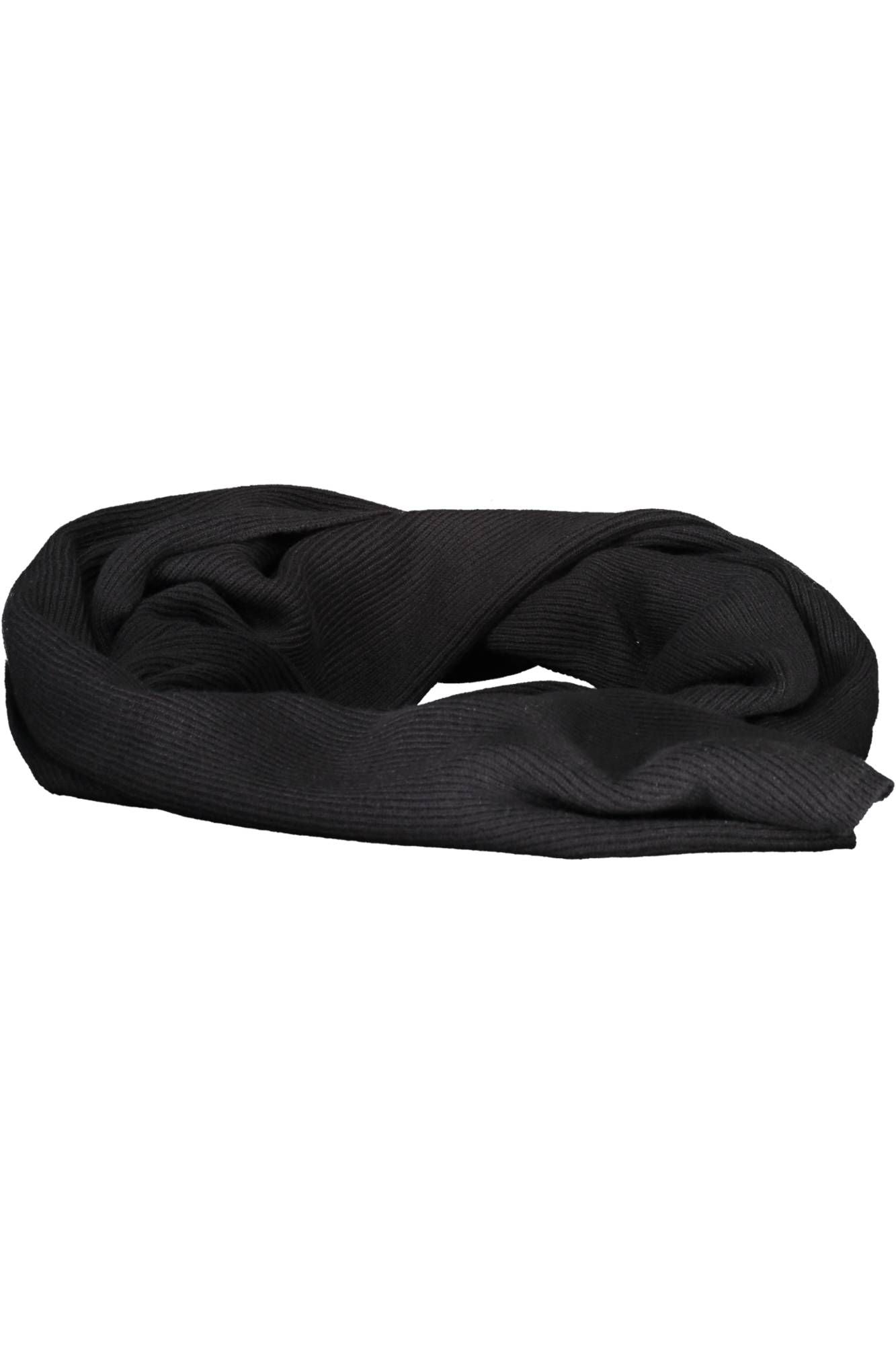 North Sails Black Cotton Men Scarf - KALAJ