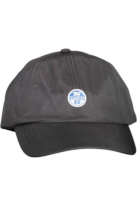 North Sails Black Polyamide Men Cap - KALAJ