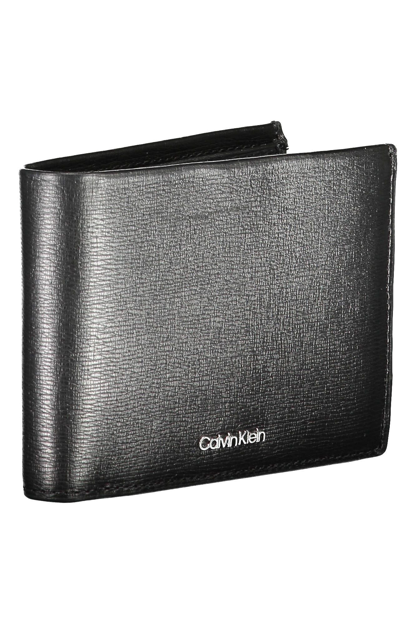 Calvin Klein Black Leather Men Wallet - KALAJ