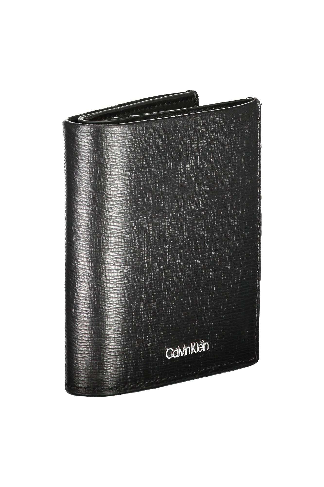 Calvin Klein Black Leather Men Wallet - KALAJ