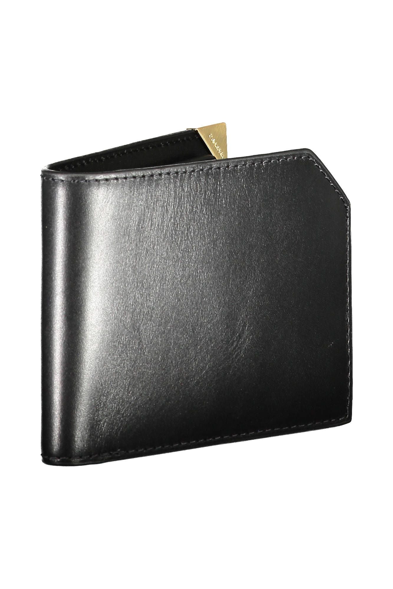 Calvin Klein Black Leather Mens Wallet - KALAJ